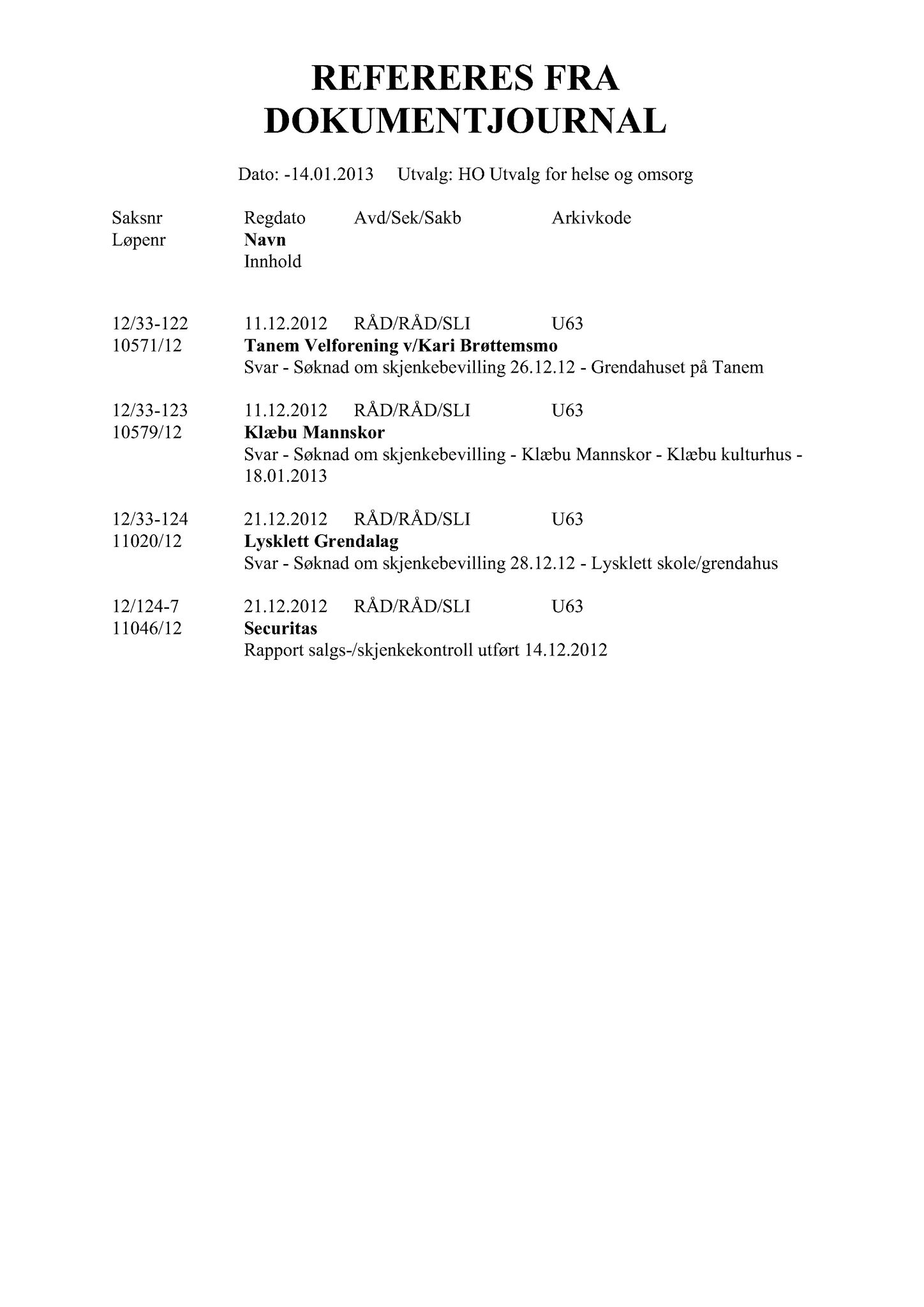 Klæbu Kommune, TRKO/KK/05-UOm/L004: Utvalg for omsorg - Møtedokumenter, 2013, p. 13