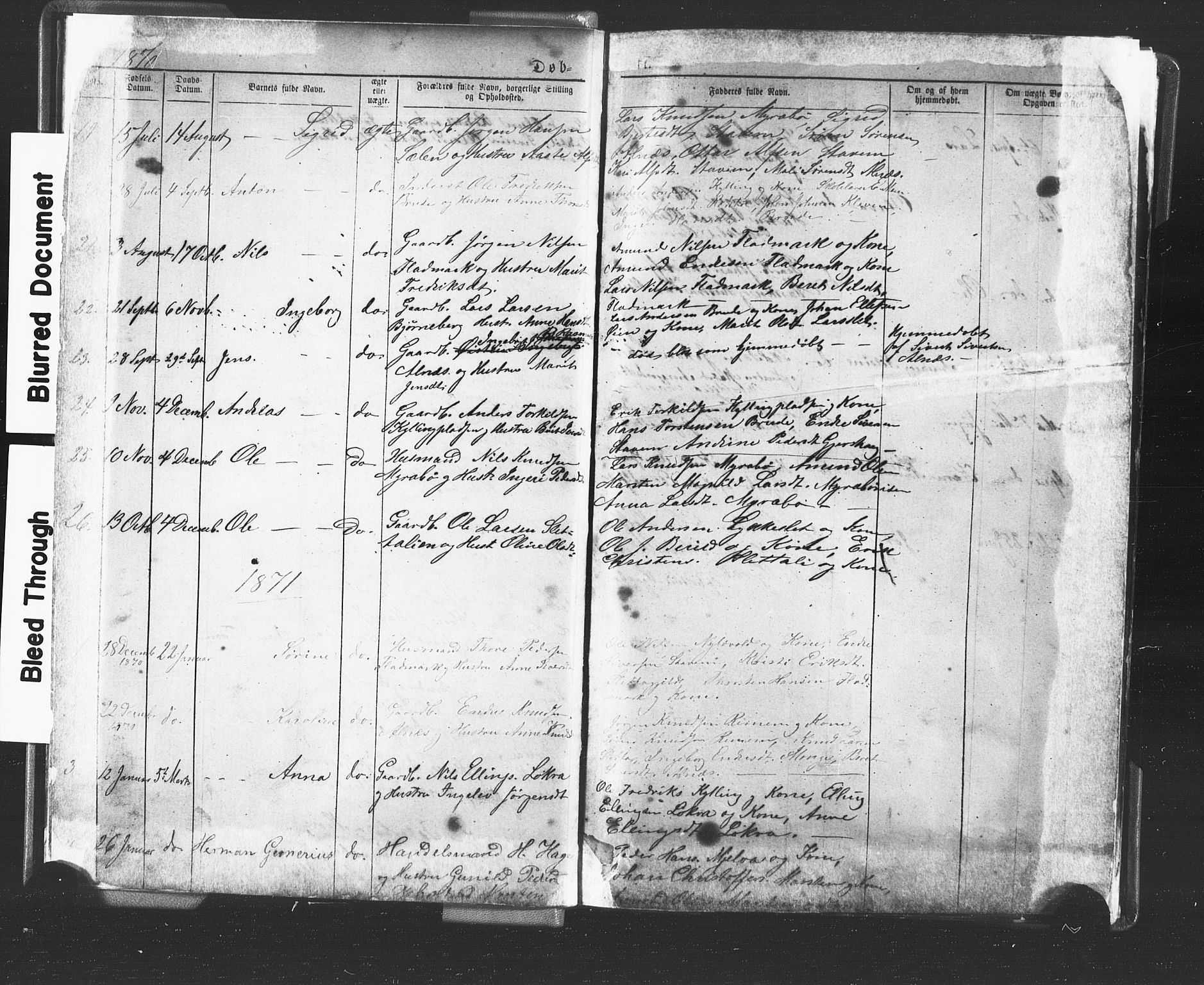 Ministerialprotokoller, klokkerbøker og fødselsregistre - Møre og Romsdal, AV/SAT-A-1454/546/L0596: Parish register (copy) no. 546C02, 1867-1921, p. 11