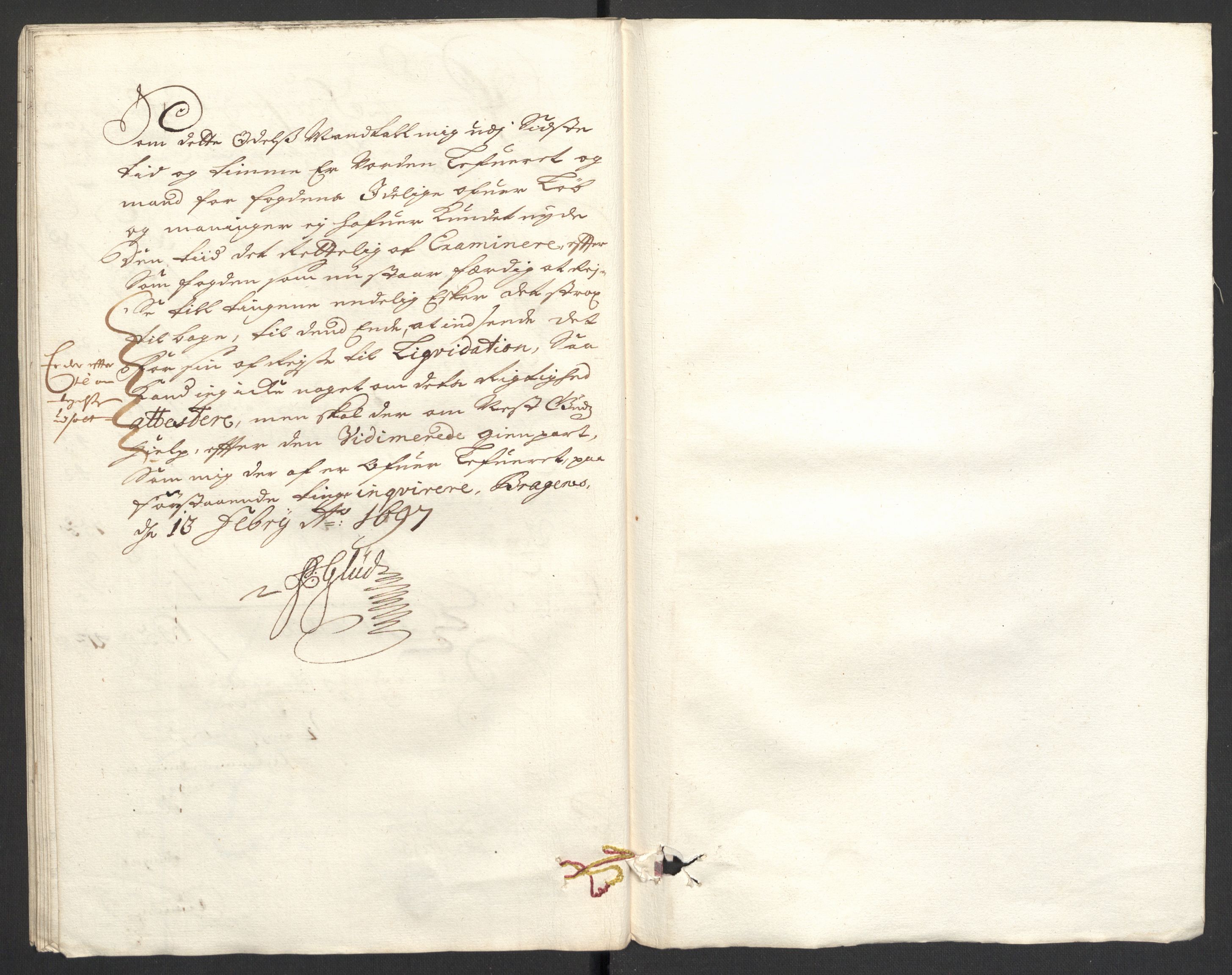 Rentekammeret inntil 1814, Reviderte regnskaper, Fogderegnskap, RA/EA-4092/R22/L1453: Fogderegnskap Ringerike, Hallingdal og Buskerud, 1696, p. 310