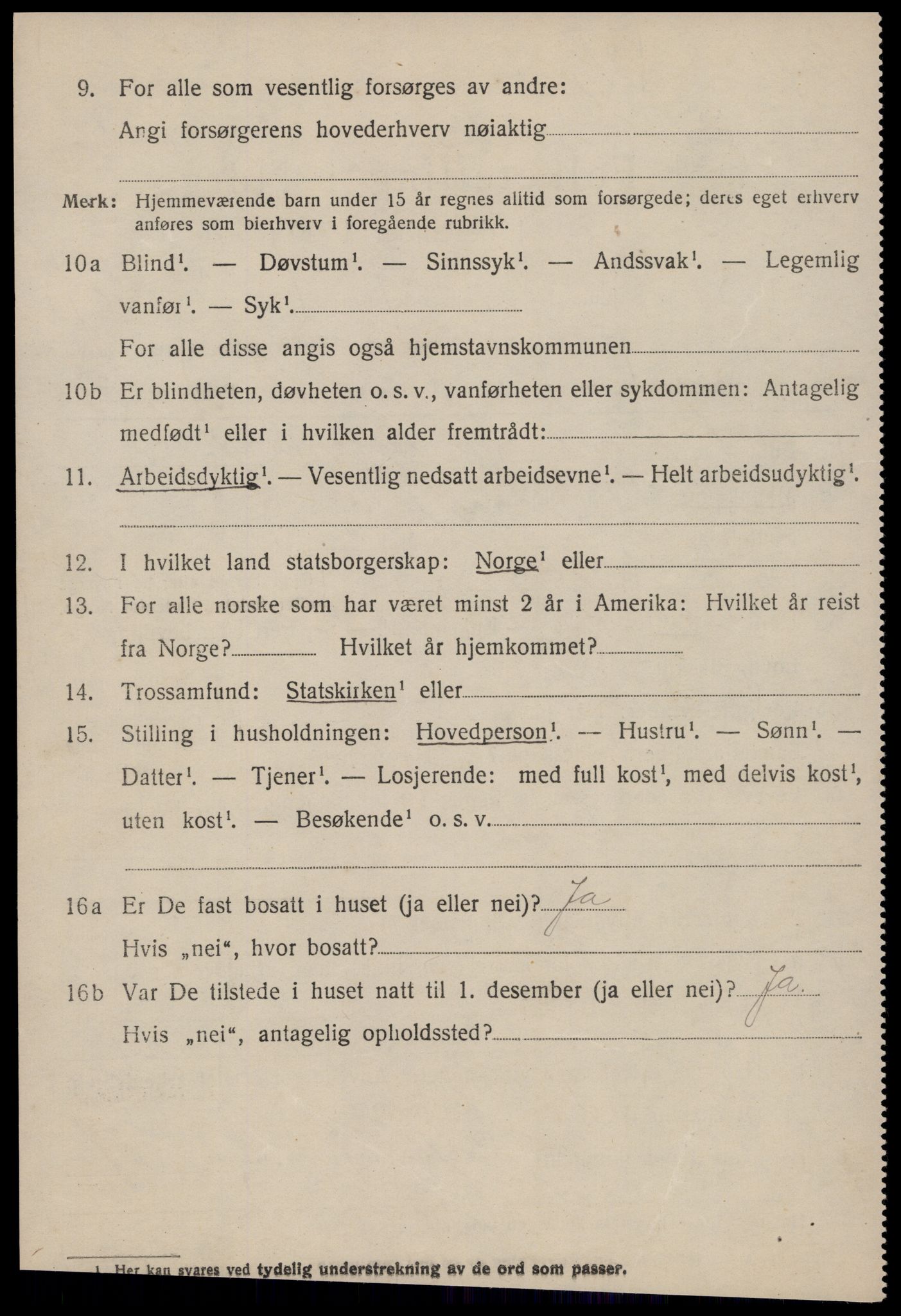 SAT, 1920 census for Bolsøy, 1920, p. 11272