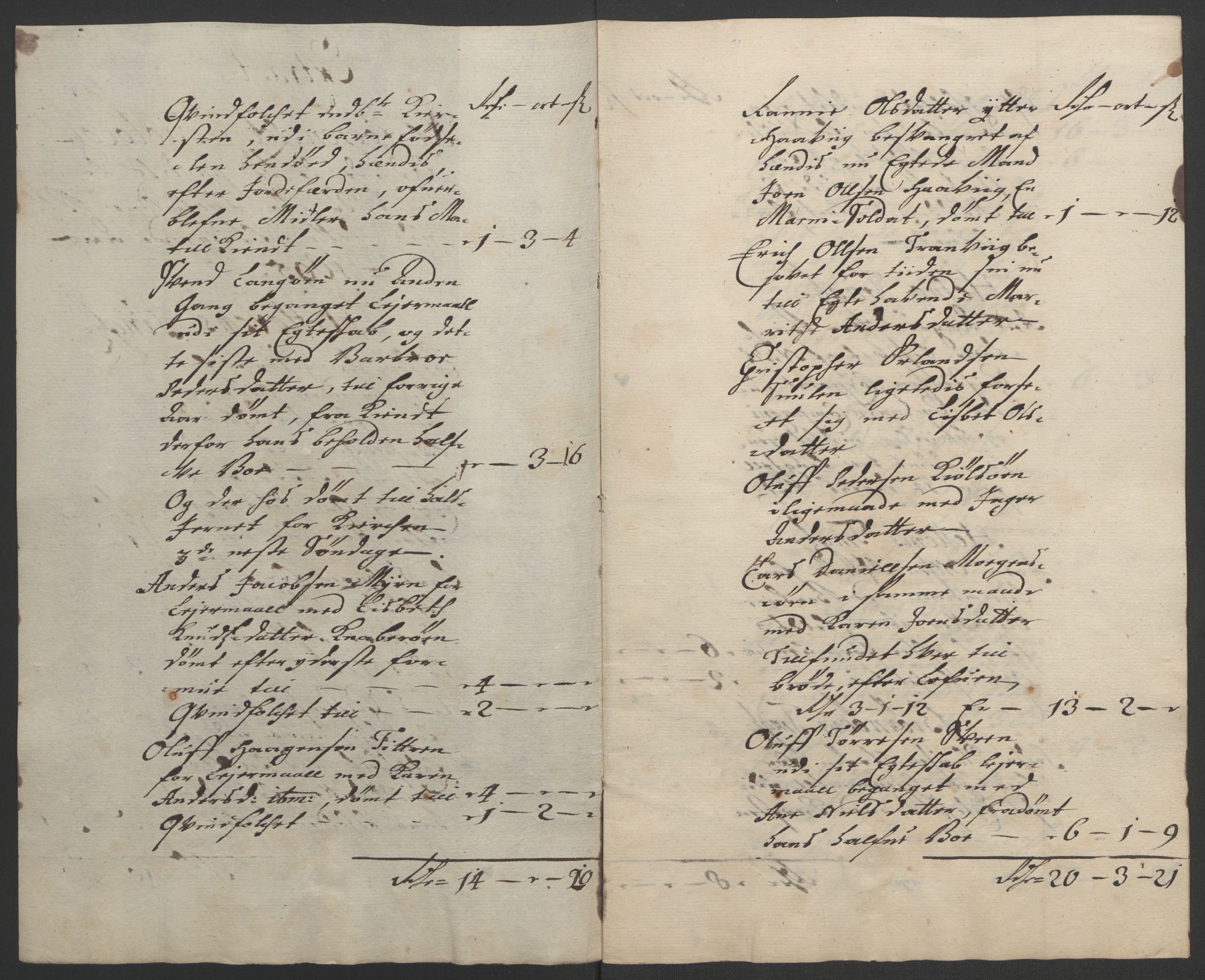 Rentekammeret inntil 1814, Reviderte regnskaper, Fogderegnskap, AV/RA-EA-4092/R57/L3851: Fogderegnskap Fosen, 1695-1696, p. 159