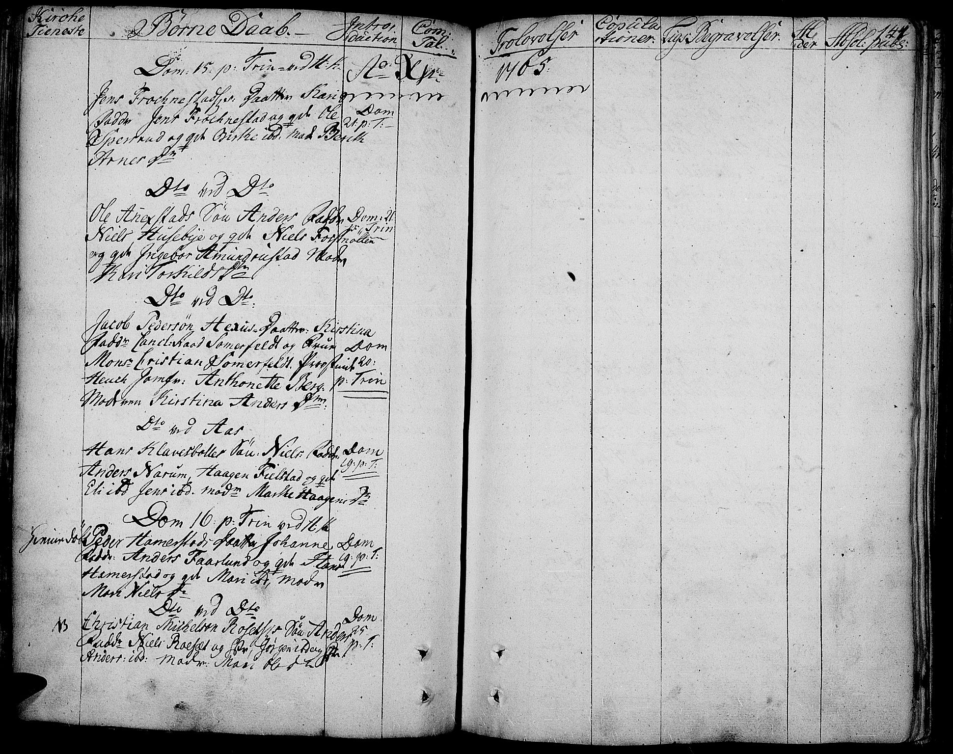 Toten prestekontor, AV/SAH-PREST-102/H/Ha/Haa/L0005: Parish register (official) no. 5, 1761-1772, p. 141