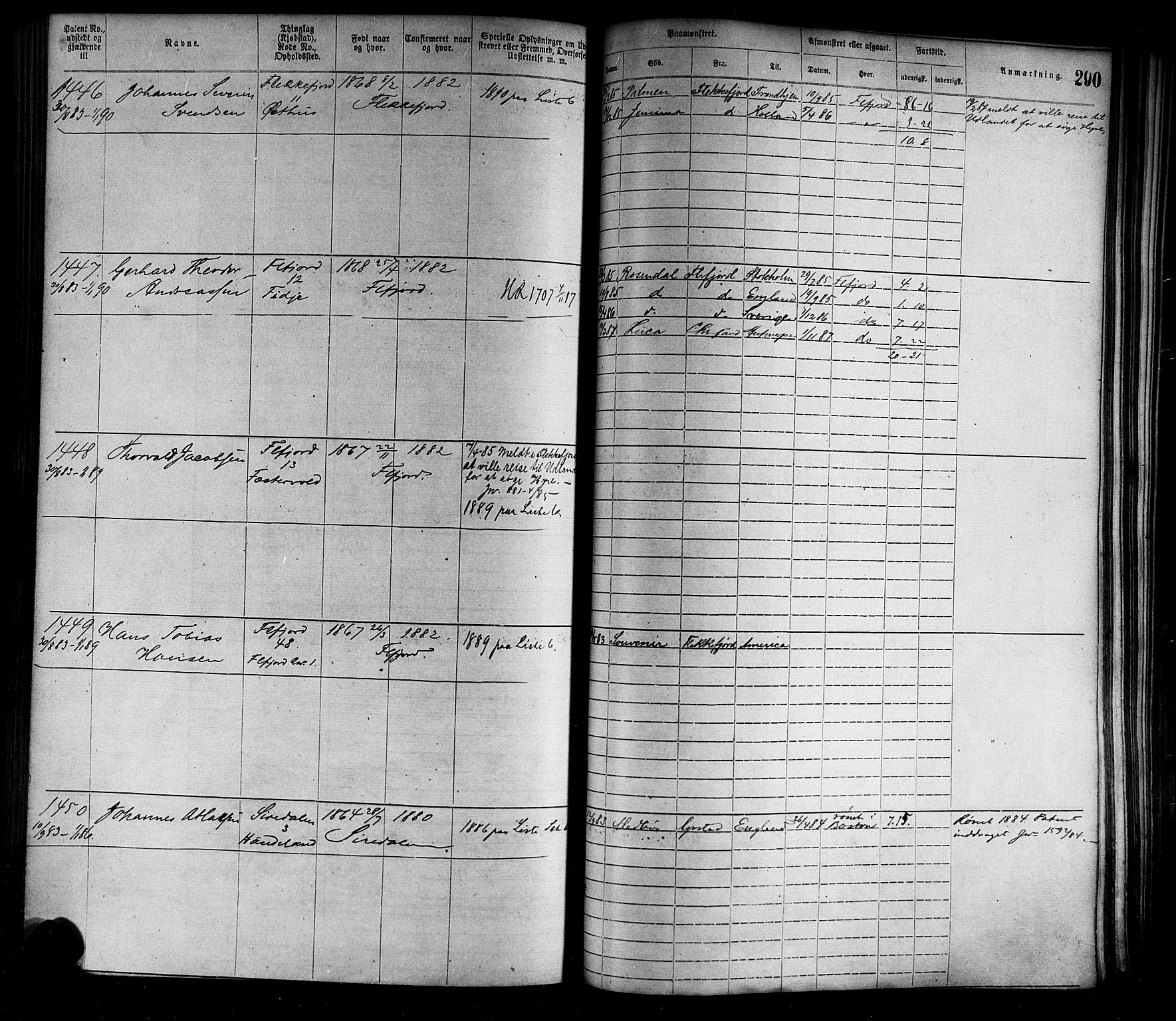 Flekkefjord mønstringskrets, AV/SAK-2031-0018/F/Fa/L0002: Annotasjonsrulle nr 1-1920 med register, N-2, 1870-1891, p. 318