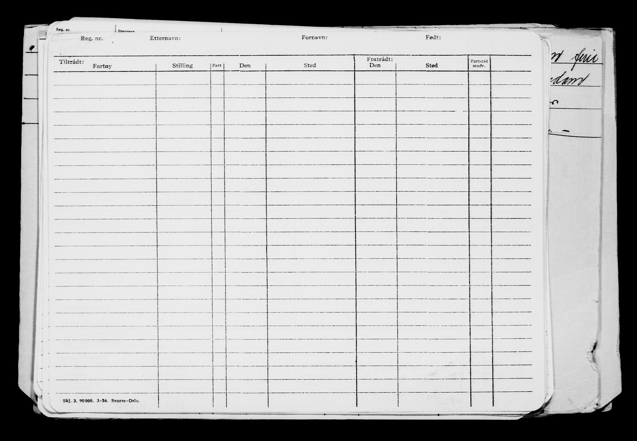 Direktoratet for sjømenn, AV/RA-S-3545/G/Gb/L0101: Hovedkort, 1911, p. 117