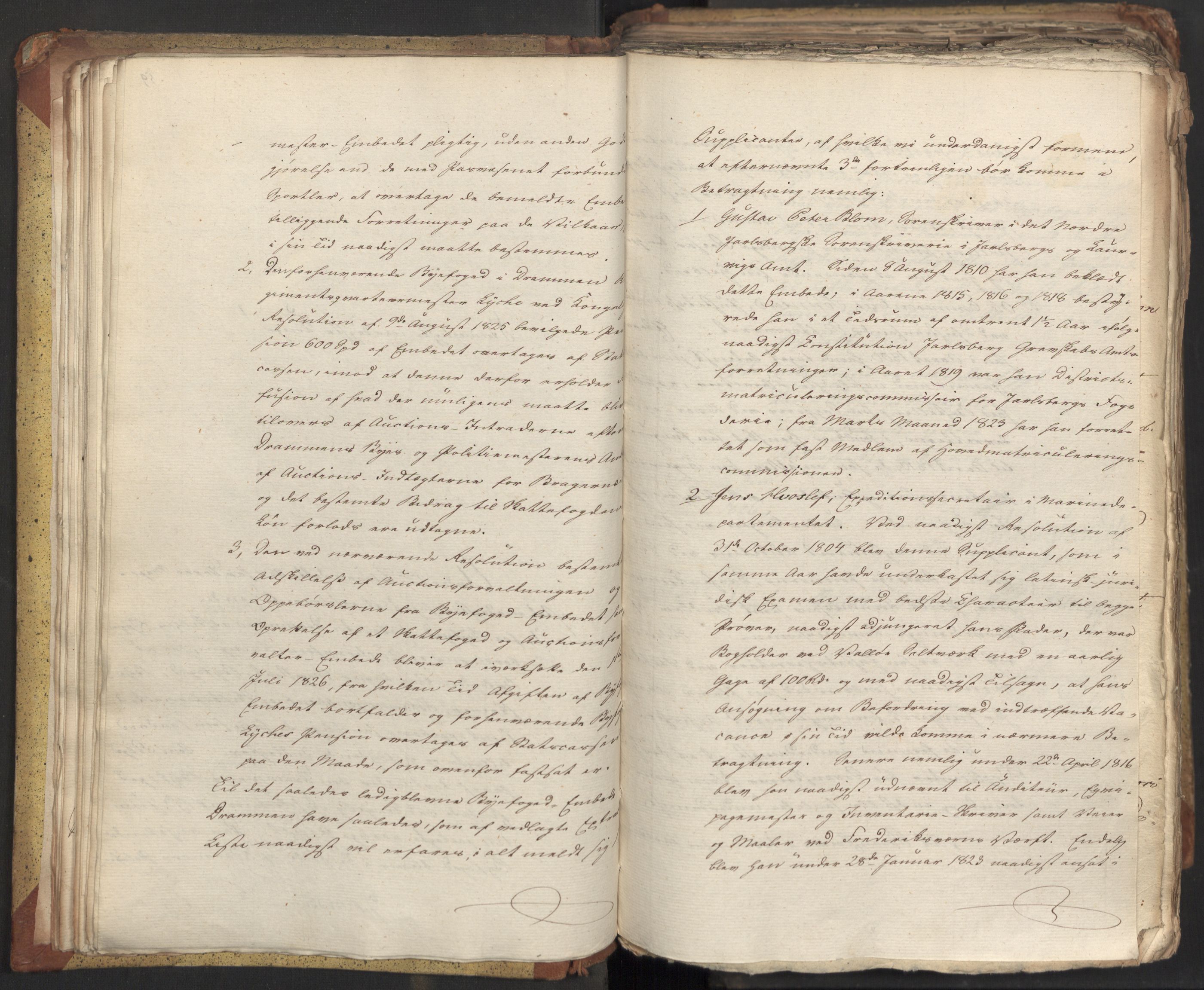 Statsrådsavdelingen i Stockholm, AV/RA-S-1003/D/Da/L0047: Regjeringsinnstillinger nr. 3501-3659, 1826, p. 61