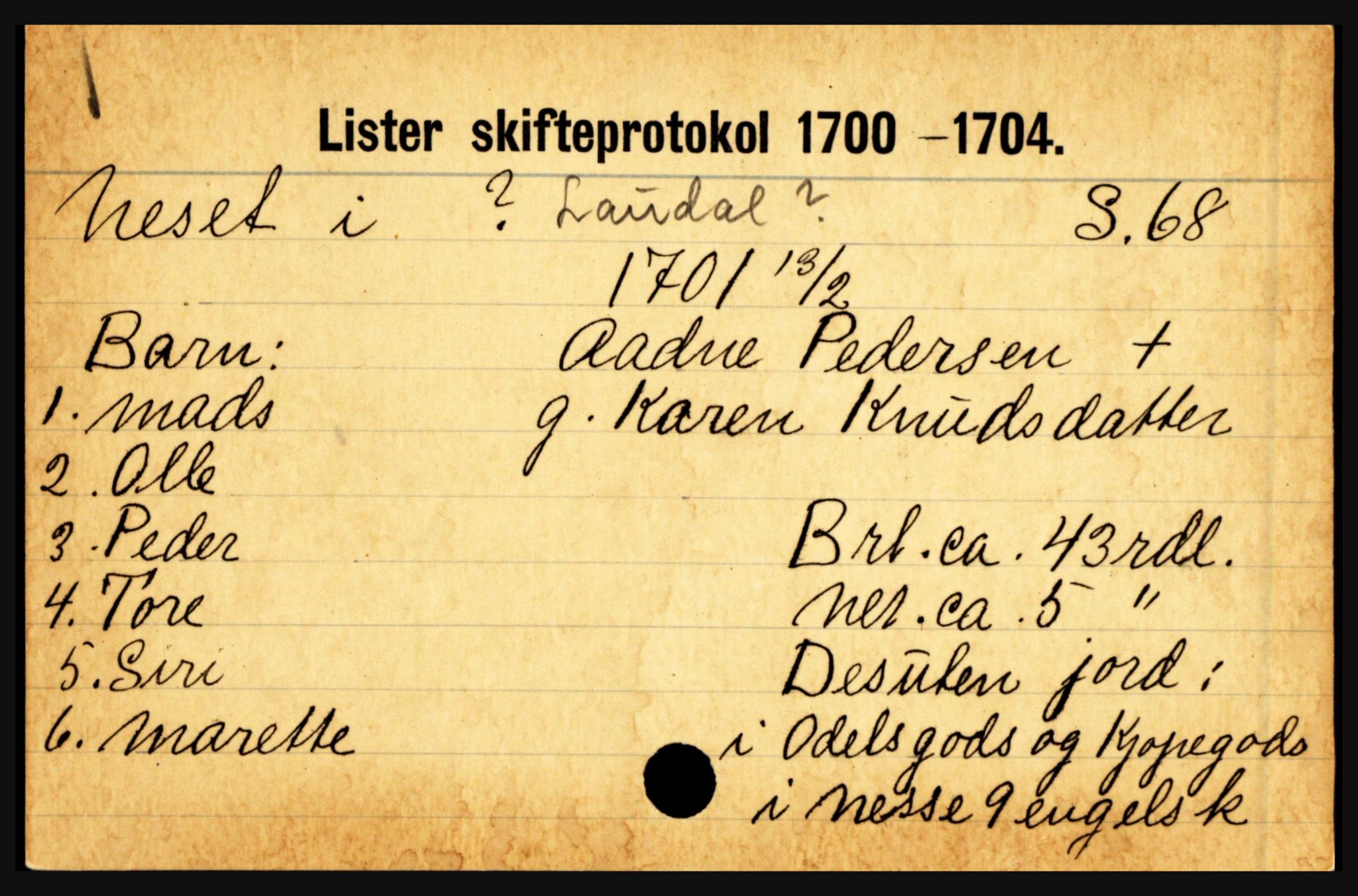 Lister sorenskriveri, AV/SAK-1221-0003/H, p. 27229