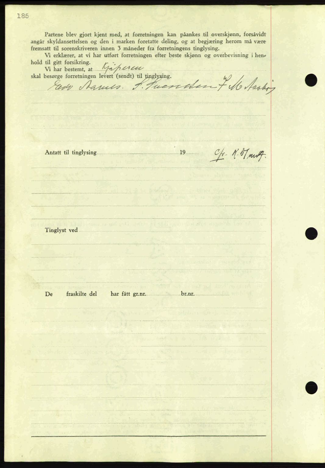 Nordmøre sorenskriveri, AV/SAT-A-4132/1/2/2Ca: Mortgage book no. A80, 1936-1937, Diary no: : 2242/1936