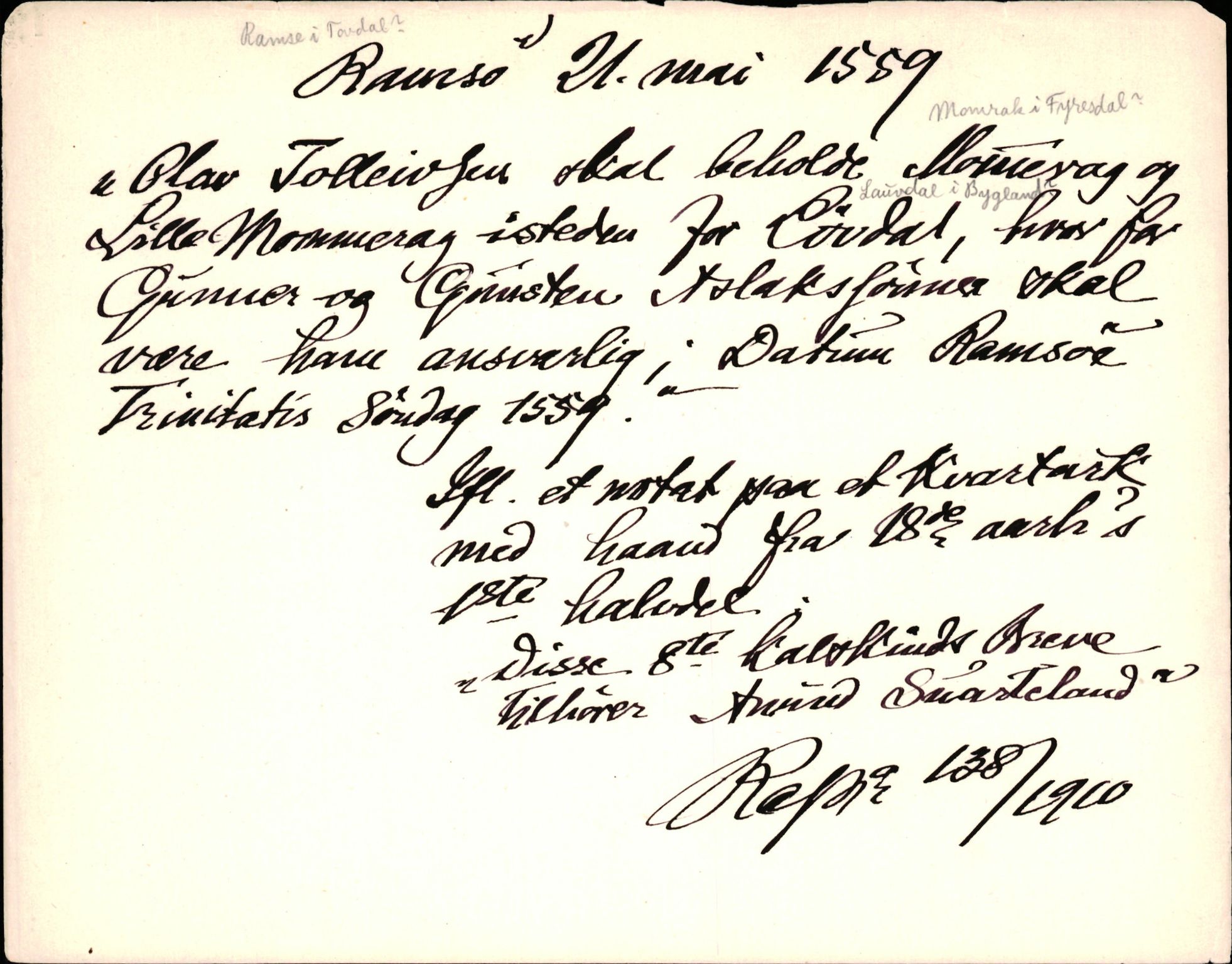 Riksarkivets diplomsamling, AV/RA-EA-5965/F35/F35d/L0001: Innlånte diplomer, seddelregister, 1316-1591, p. 317