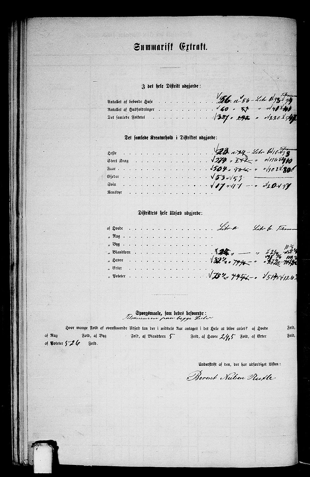 RA, 1865 census for Kinn, 1865, p. 150