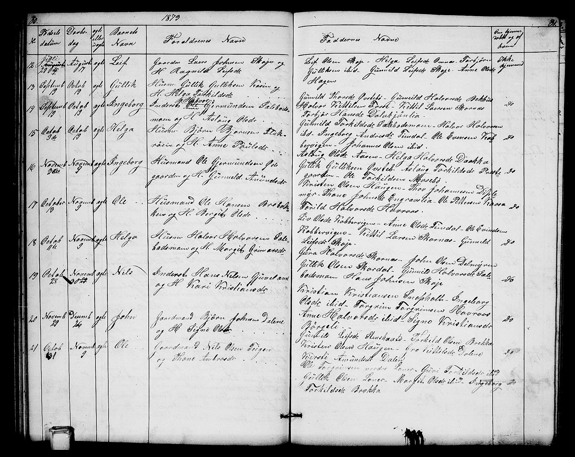 Hjartdal kirkebøker, SAKO/A-270/G/Gb/L0002: Parish register (copy) no. II 2, 1854-1884, p. 80-81