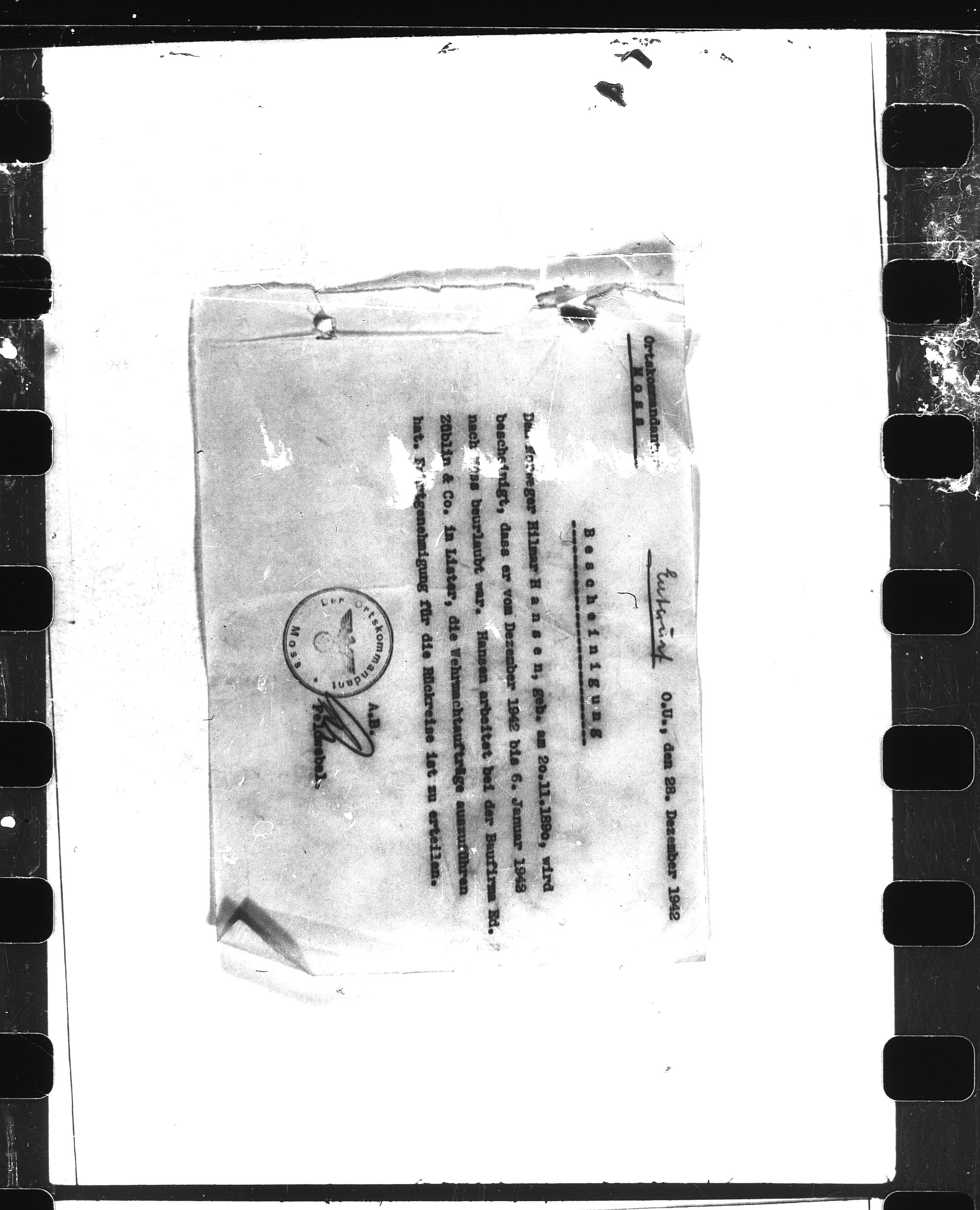 Documents Section, AV/RA-RAFA-2200/V/L0064: Film med LMDC Serial Number., 1940-1945, p. 20