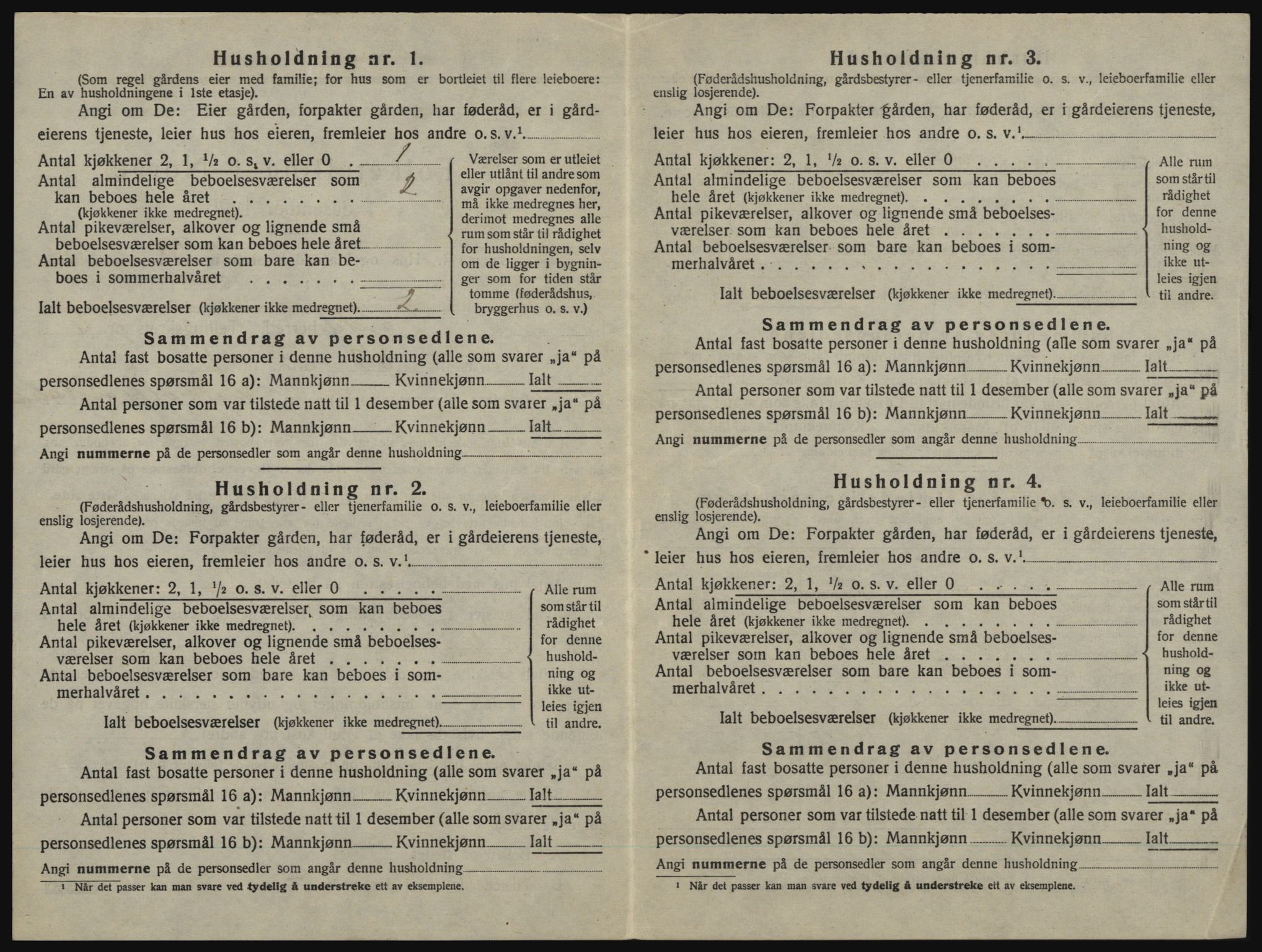 SAO, 1920 census for Idd, 1920, p. 1027