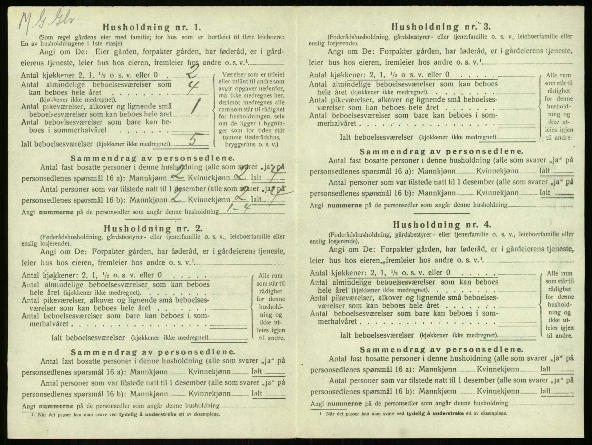 SAKO, 1920 census for Stokke, 1920, p. 1454