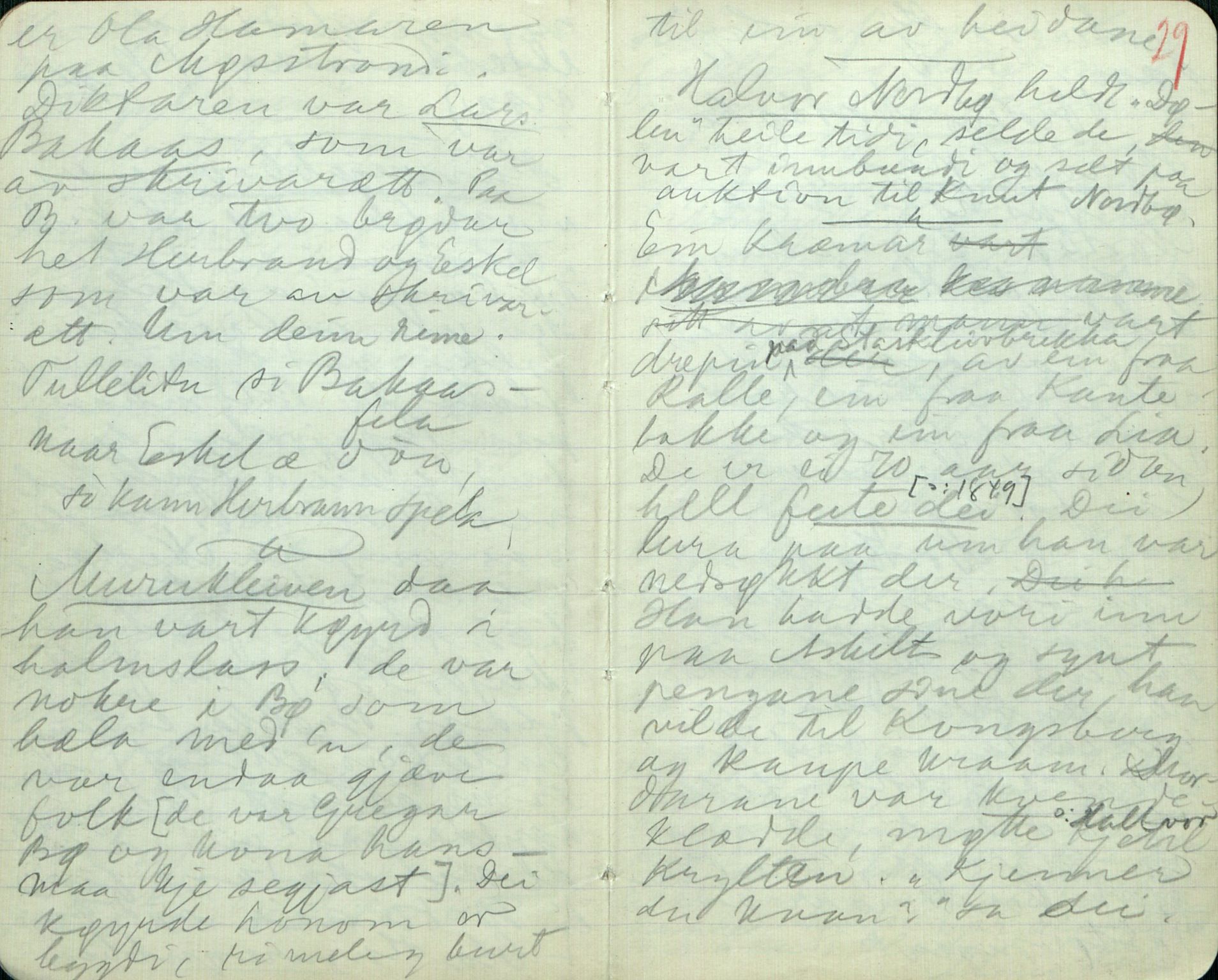 Rikard Berge, TEMU/TGM-A-1003/F/L0011/0003: 381-399 / 383 Oppskrifter frå Heddal, Bø, Sauherad, 1918-1919, p. 28-29
