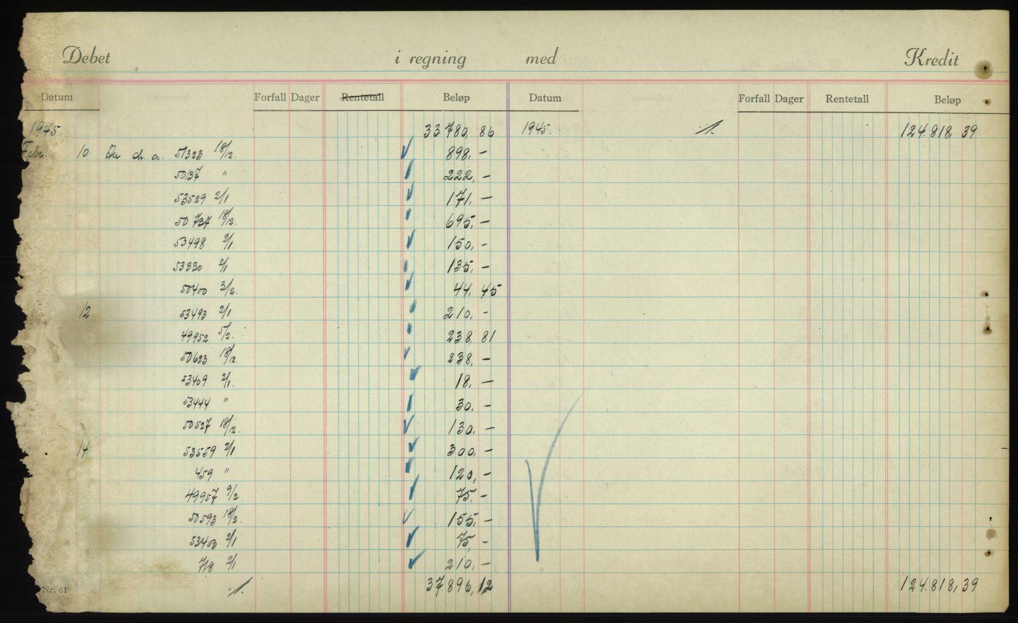 Forsvarsdepartementet, 10. kontor / Oppgjørskontoret, AV/RA-RAFA-1225/D/Db/L0180: Lista oppgjørskontor, 1942-1952, p. 1902
