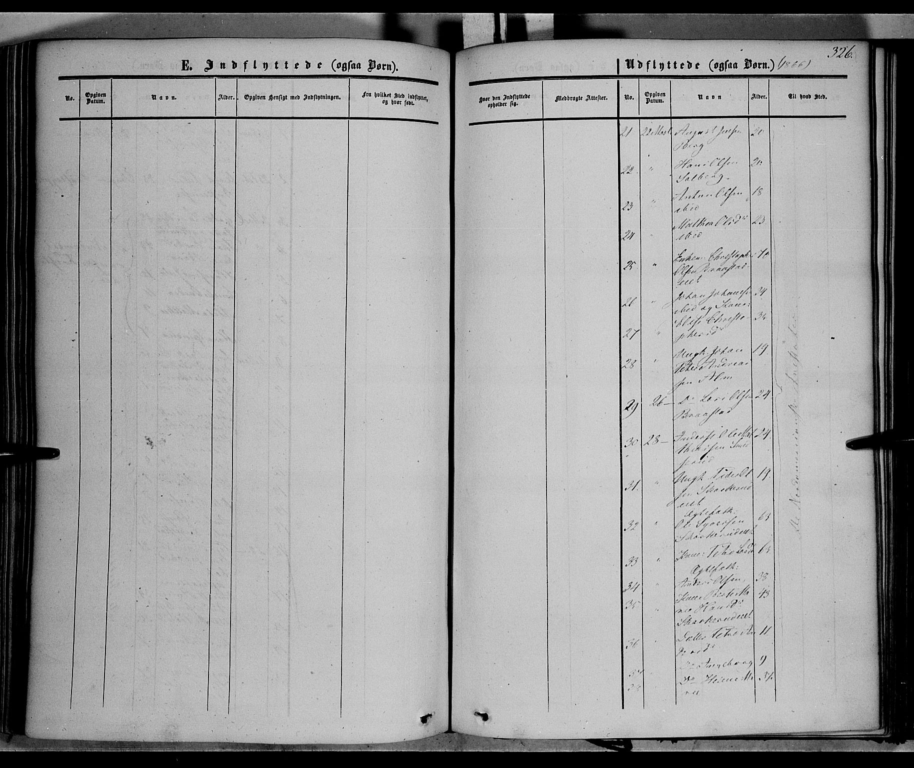 Vardal prestekontor, AV/SAH-PREST-100/H/Ha/Haa/L0006: Parish register (official) no. 6, 1854-1866, p. 326