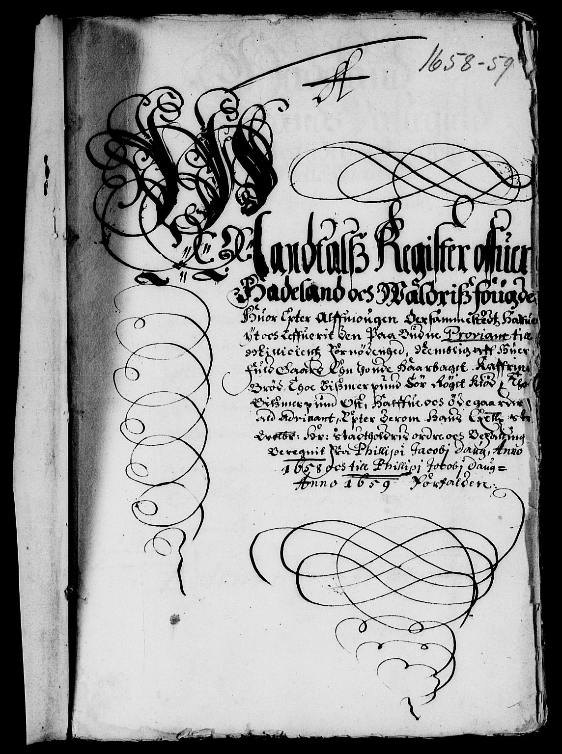 Rentekammeret inntil 1814, Reviderte regnskaper, Lensregnskaper, AV/RA-EA-5023/R/Rb/Rba/L0249: Akershus len, 1658-1659