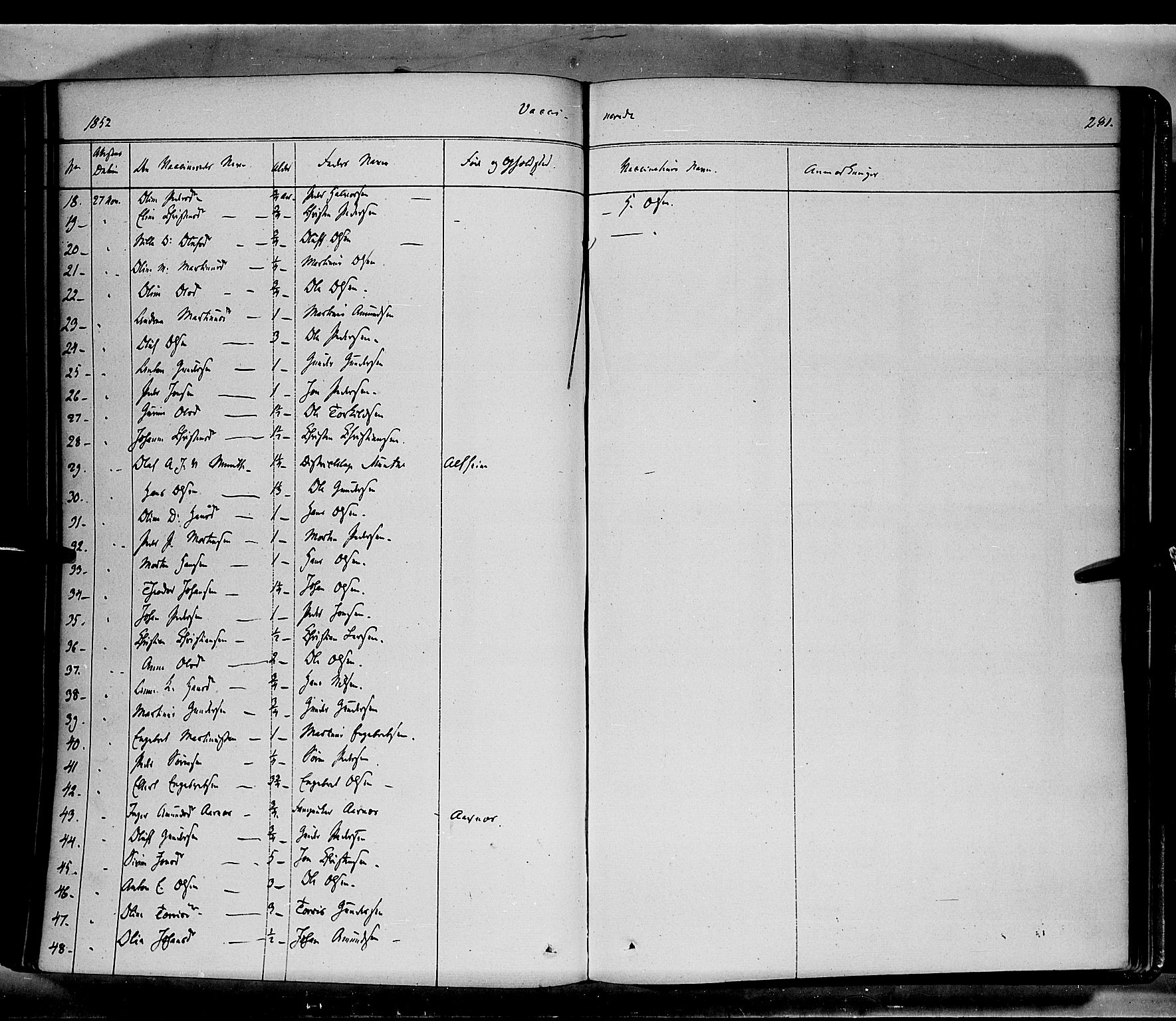 Elverum prestekontor, AV/SAH-PREST-044/H/Ha/Haa/L0009: Parish register (official) no. 9, 1843-1856, p. 281