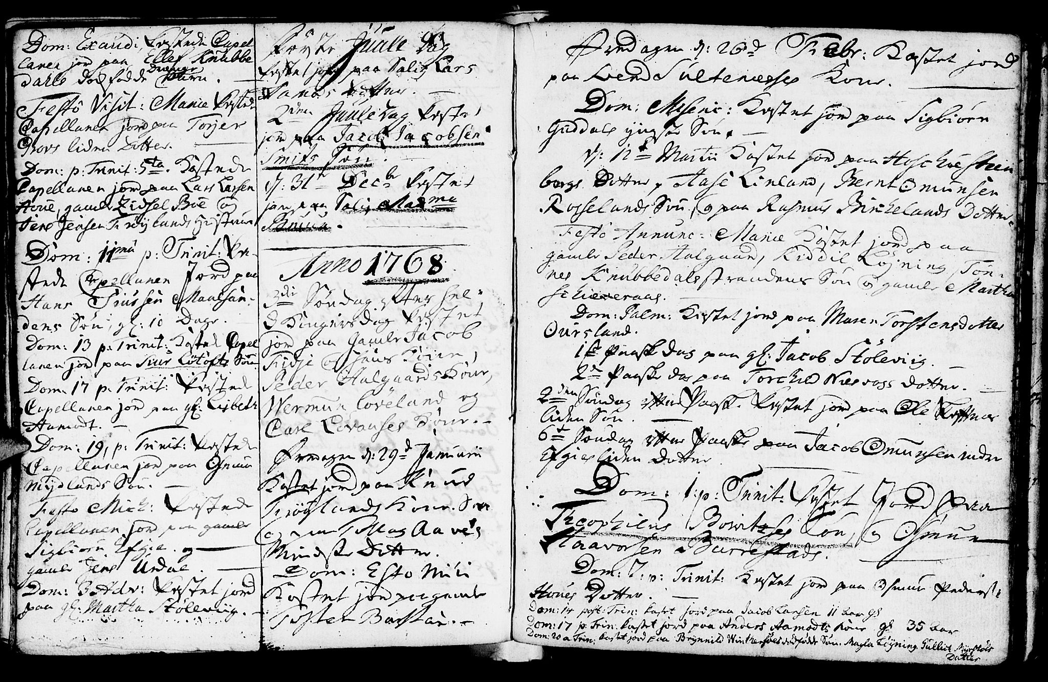 Sokndal sokneprestkontor, SAST/A-101808: Parish register (official) no. A 4, 1762-1811