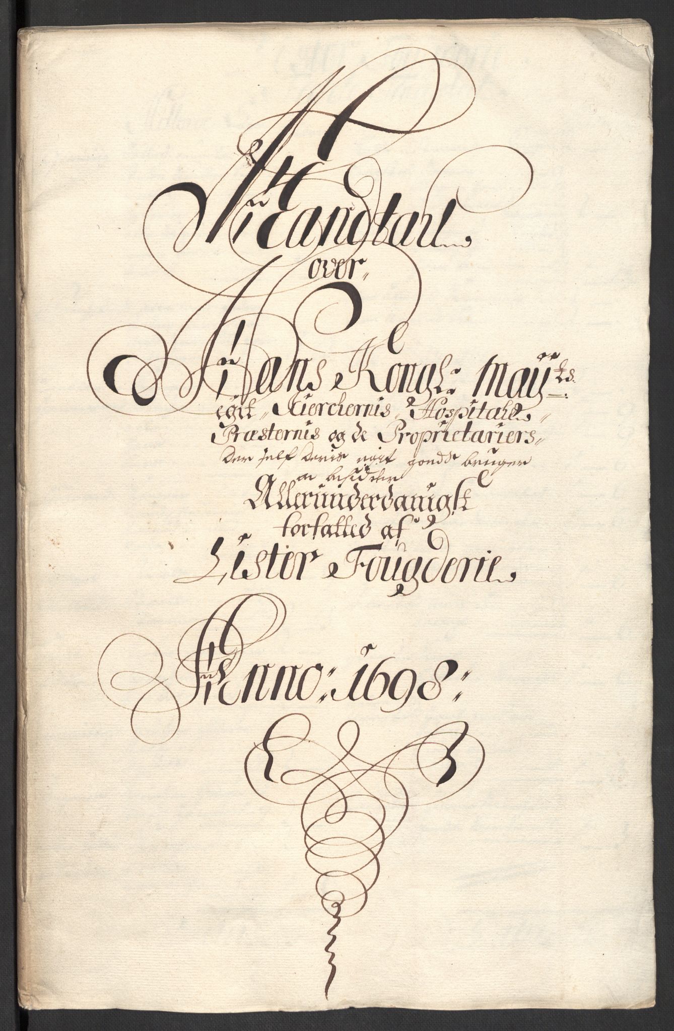 Rentekammeret inntil 1814, Reviderte regnskaper, Fogderegnskap, RA/EA-4092/R43/L2547: Fogderegnskap Lista og Mandal, 1698-1699, p. 82