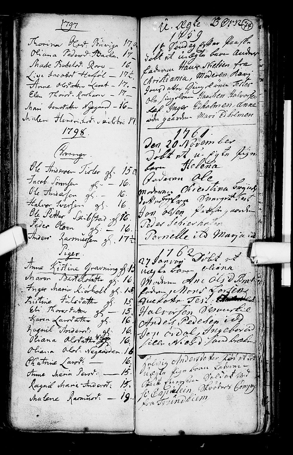 Hvaler prestekontor Kirkebøker, SAO/A-2001/F/Fa/L0003: Parish register (official) no. I 3, 1758-1796, p. 74