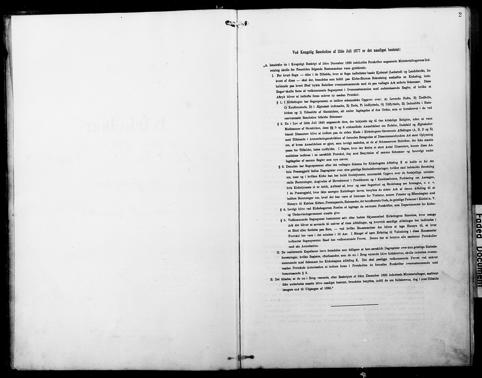 Selje sokneprestembete, SAB/A-99938/H/Ha/Hab/Habb: Parish register (copy) no. B 1, 1905-1923, p. 2
