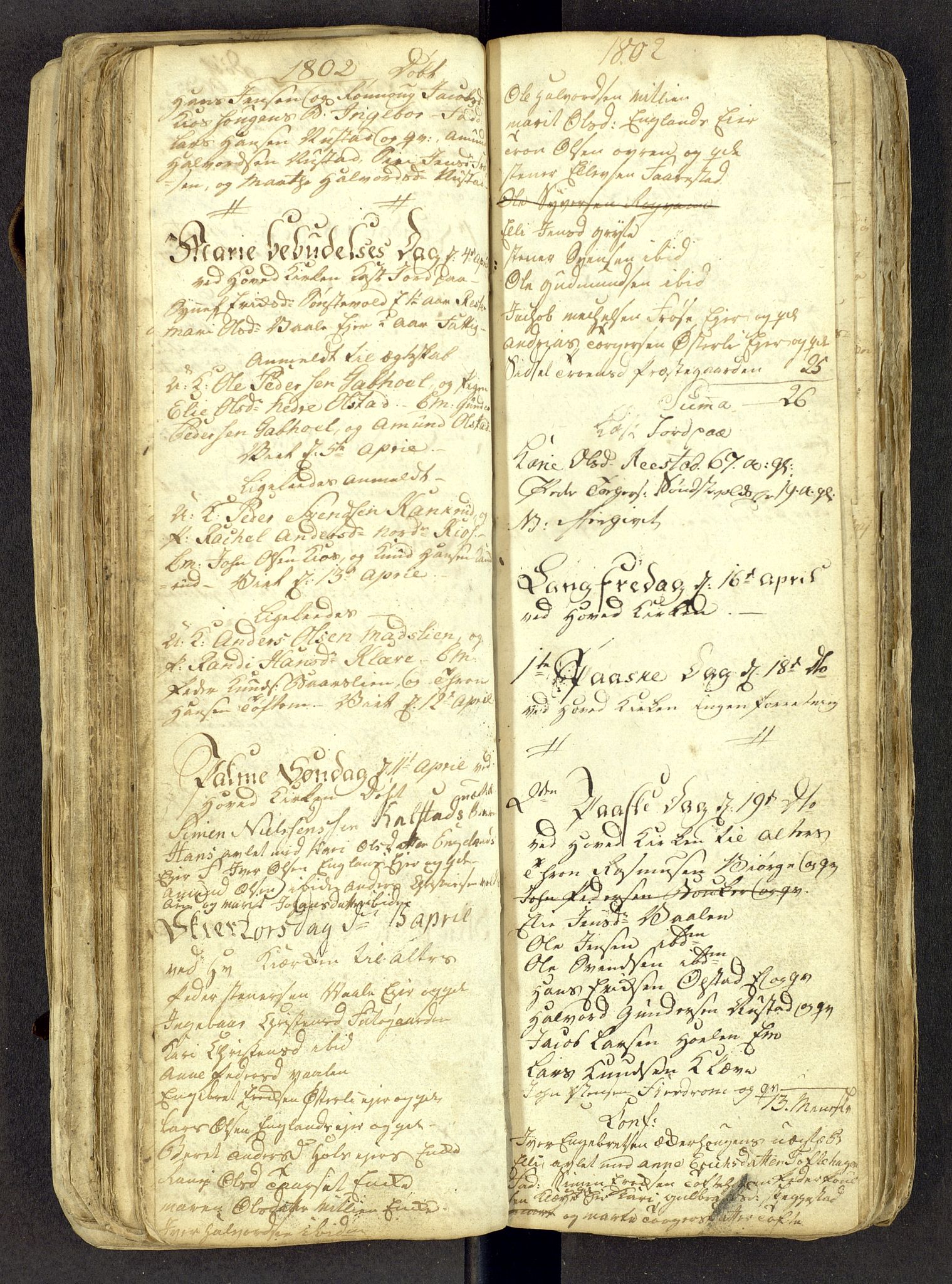 Gausdal prestekontor, AV/SAH-PREST-090/H/Ha: Parish register draft no. -, 1794-1811