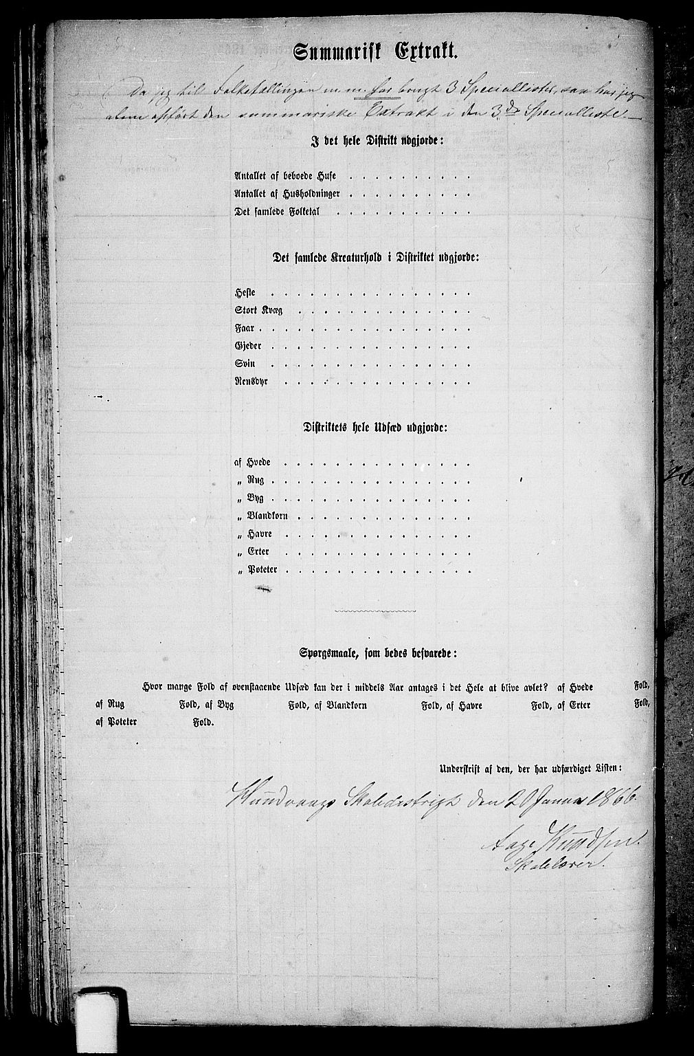 RA, 1865 census for Hetland, 1865, p. 49