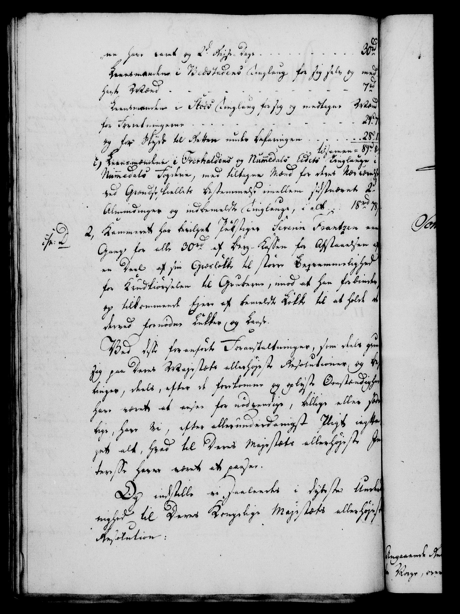 Rentekammeret, Kammerkanselliet, RA/EA-3111/G/Gf/Gfa/L0078: Norsk relasjons- og resolusjonsprotokoll (merket RK 52.78), 1796, p. 106