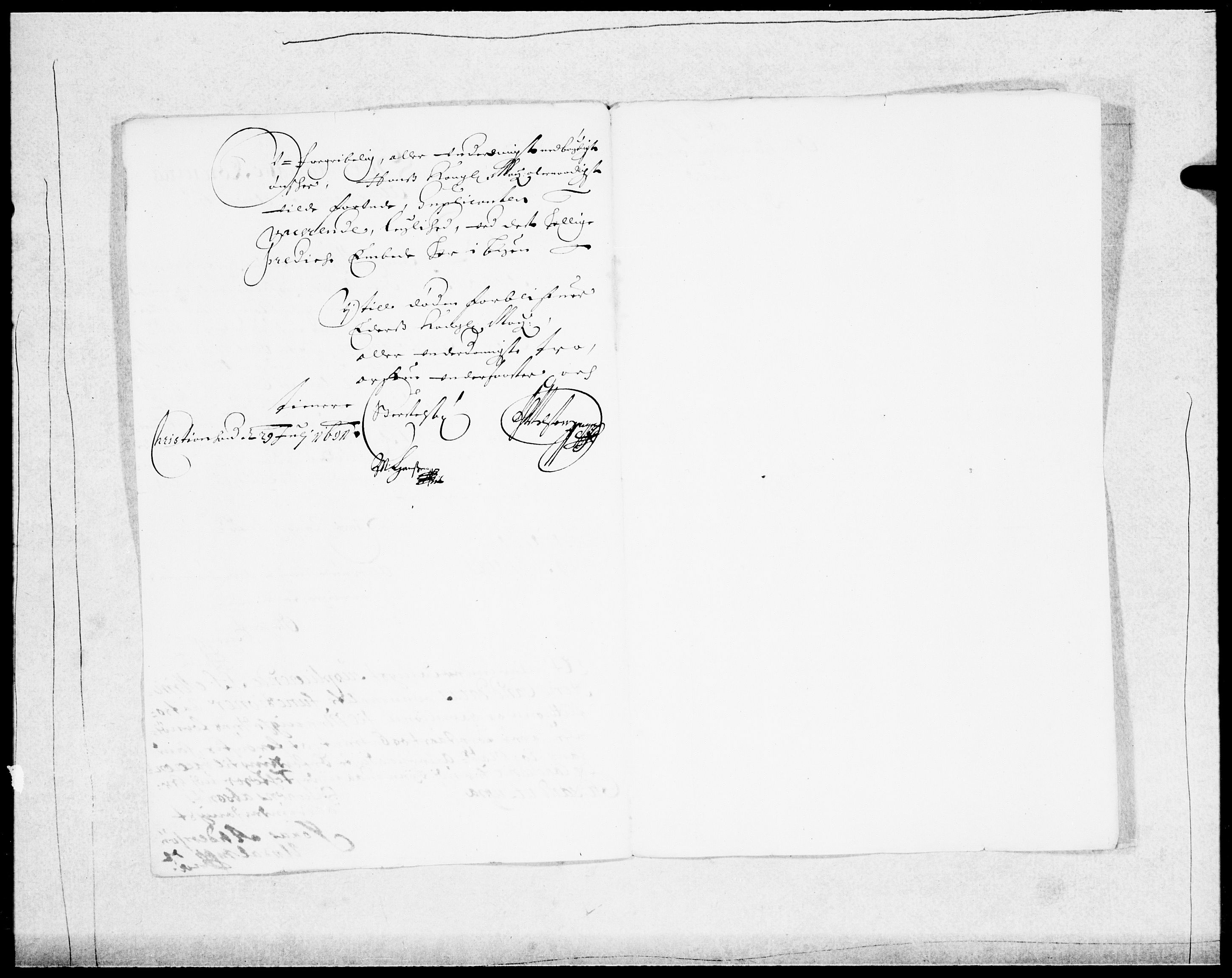 Danske Kanselli 1572-1799, AV/RA-EA-3023/F/Fc/Fcc/Fcca/L0044: Norske innlegg 1572-1799, 1690-1691, p. 289