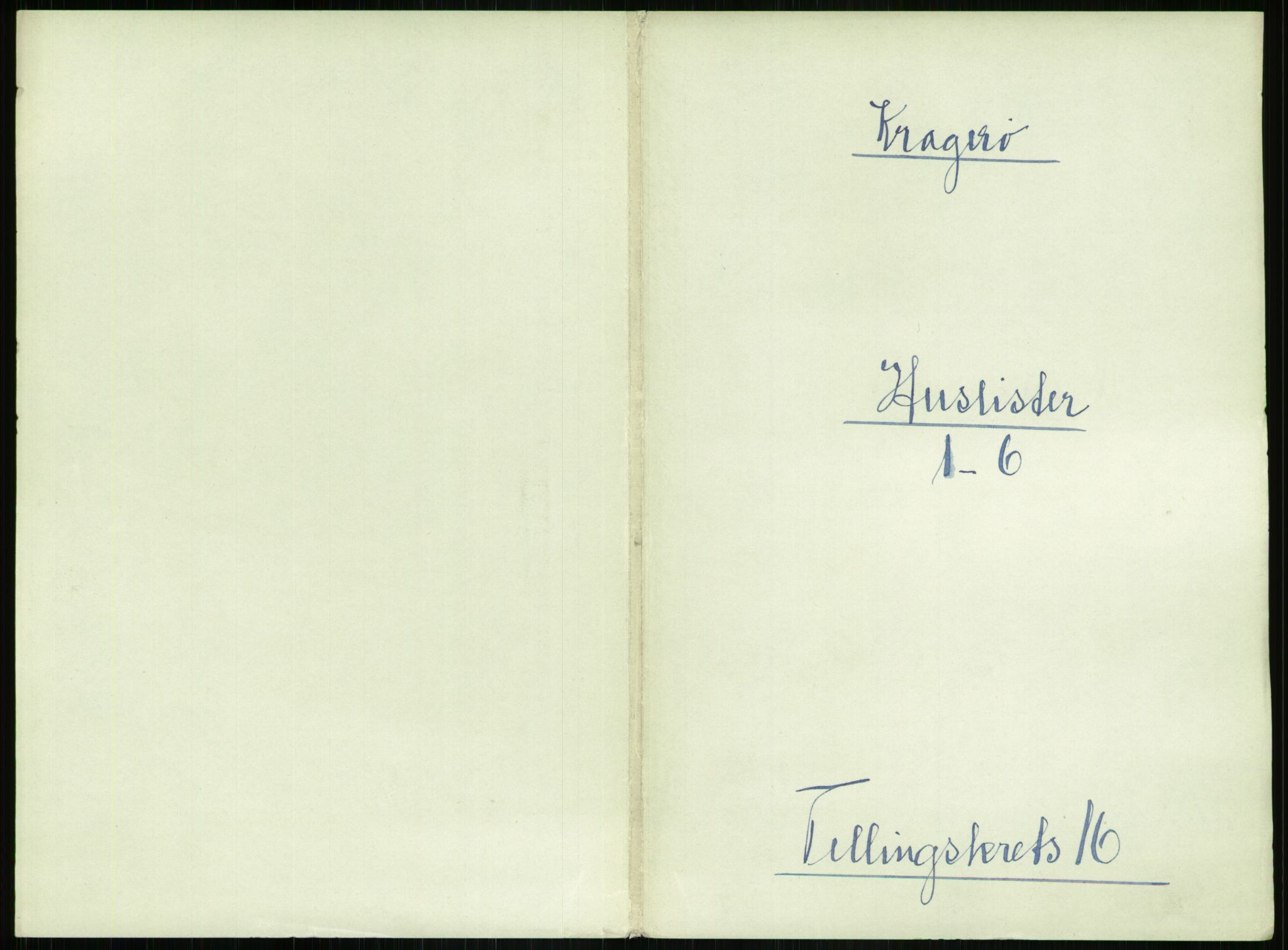 RA, 1891 census for 0801 Kragerø, 1891, p. 722