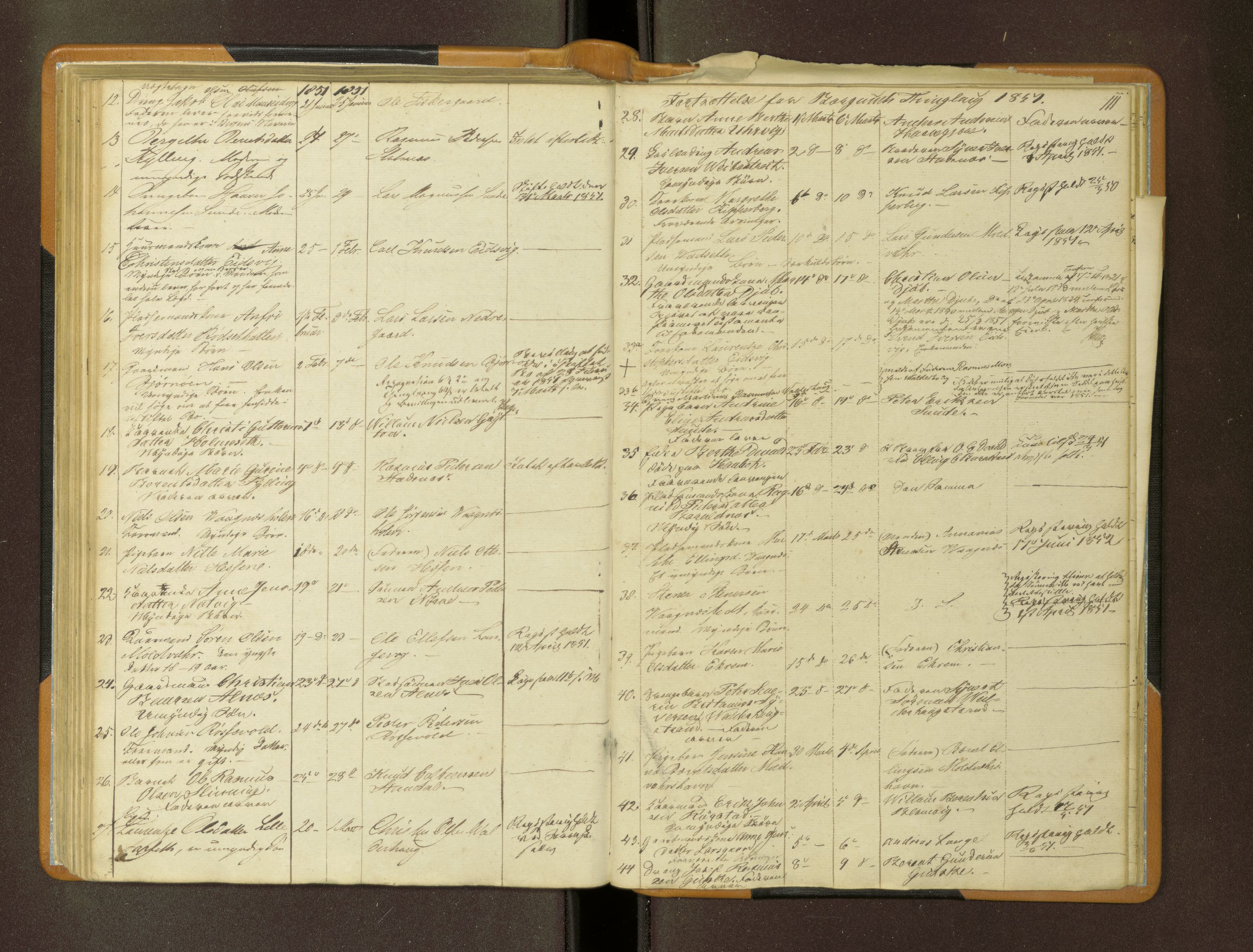 Nordre Sunnmøre sorenskriveri, AV/SAT-A-0006/1/3/3L/L0002: Dødsfallsprotokoll, 1841-1853, p. 111