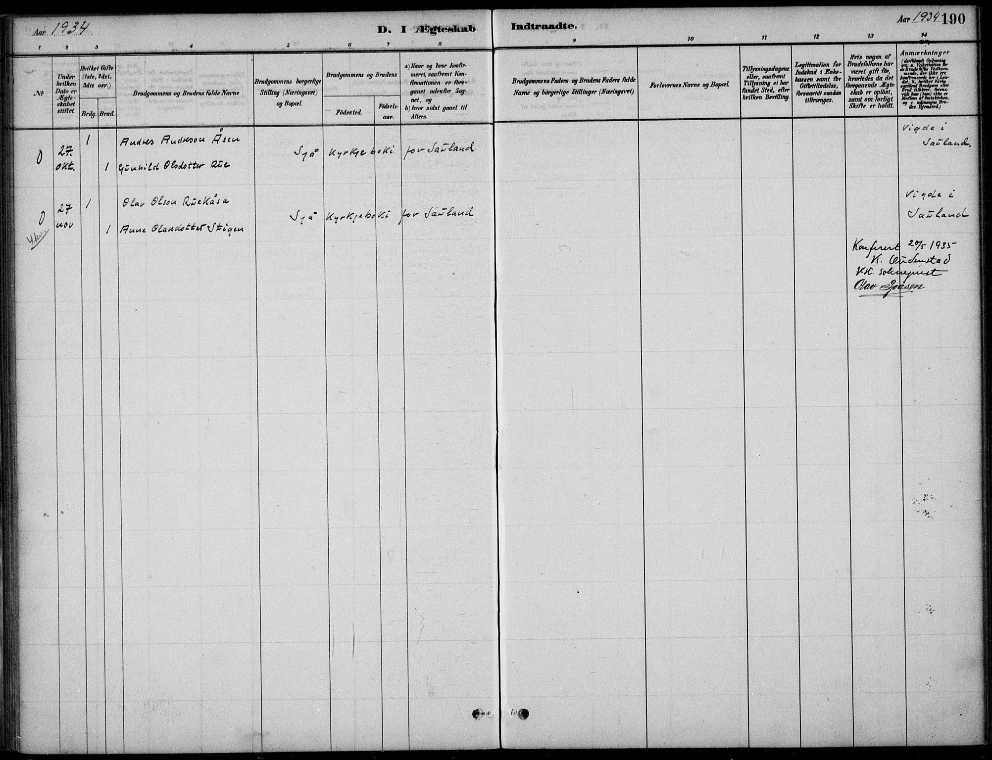 Hjartdal kirkebøker, SAKO/A-270/F/Fc/L0002: Parish register (official) no. III 2, 1880-1936, p. 190