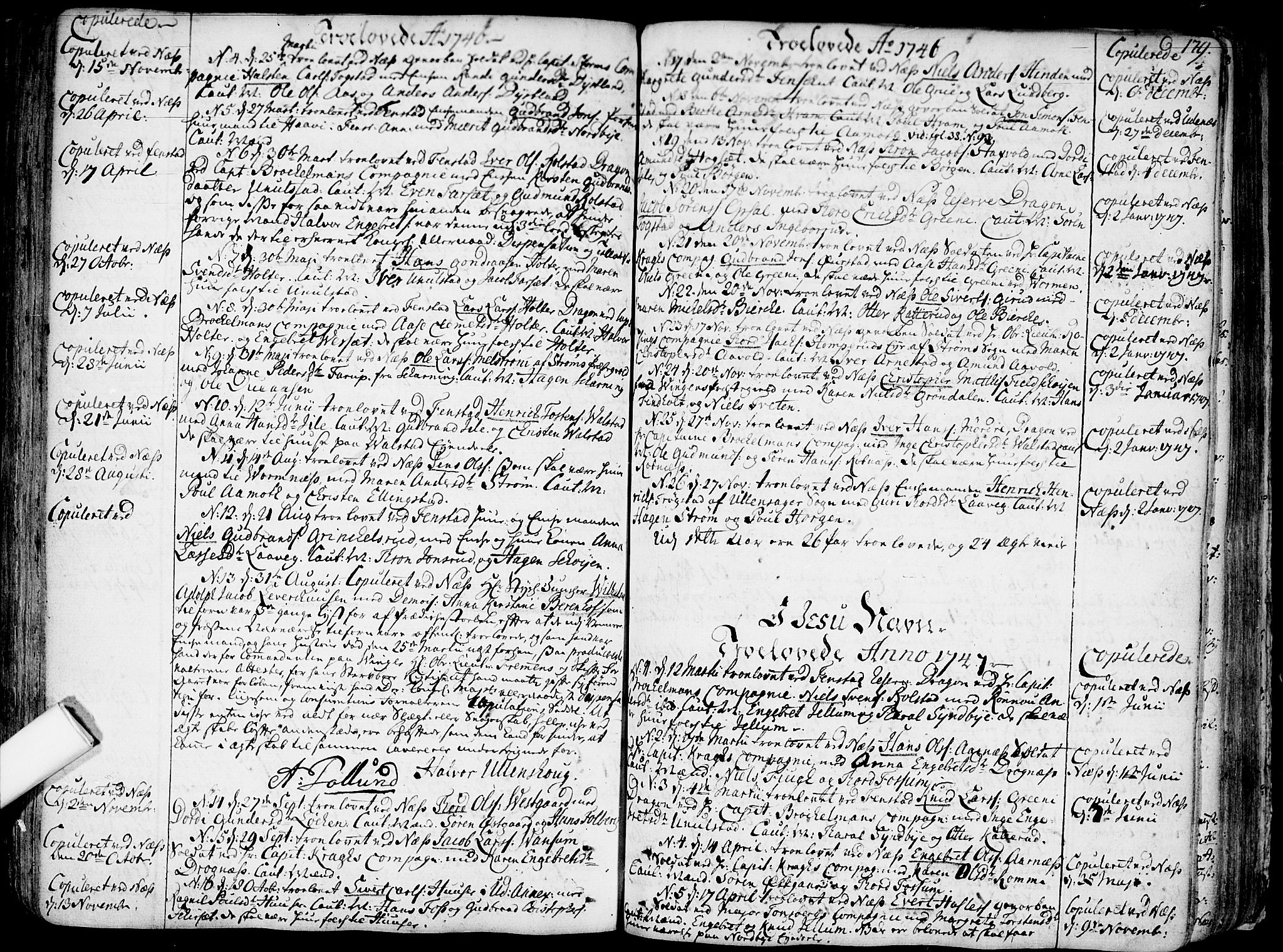 Nes prestekontor Kirkebøker, AV/SAO-A-10410/F/Fa/L0003: Parish register (official) no. I 3, 1734-1781, p. 179