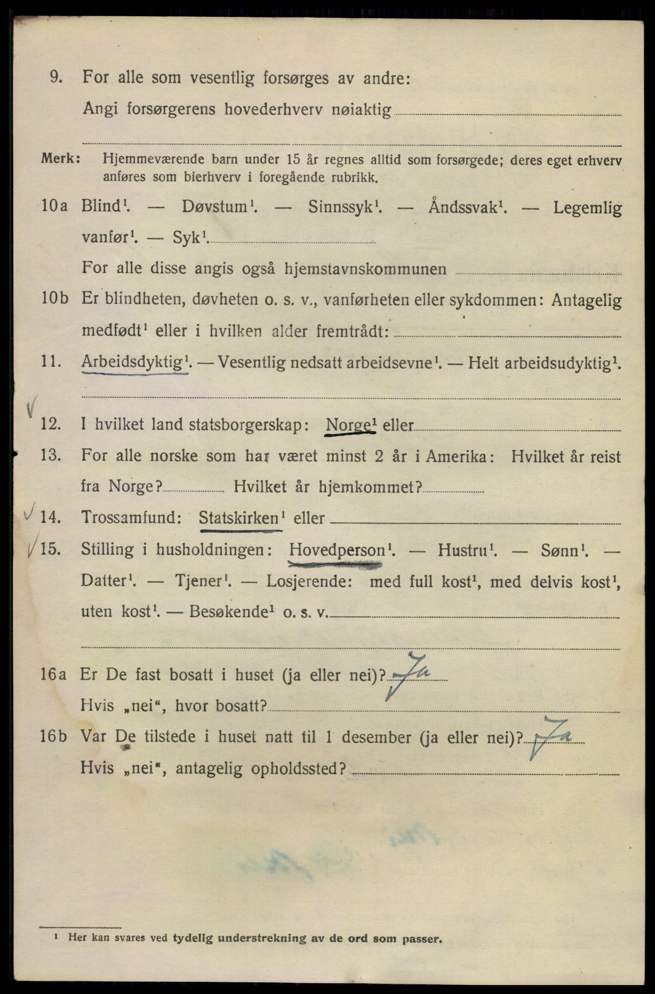 SAO, 1920 census for Kristiania, 1920, p. 582076