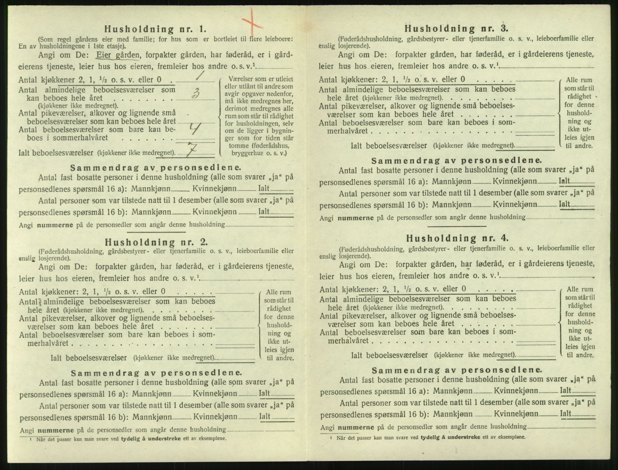 SAT, 1920 census for Bolsøy, 1920, p. 784