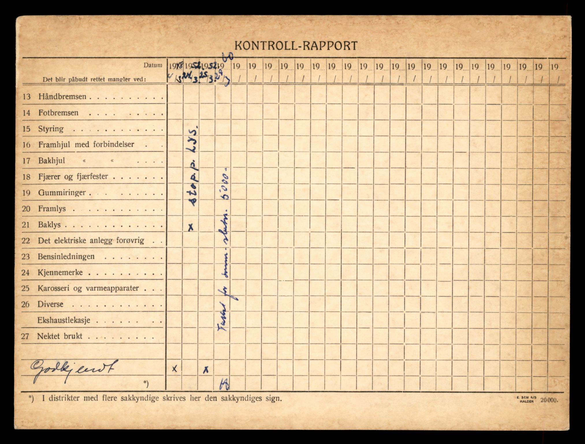 Møre og Romsdal vegkontor - Ålesund trafikkstasjon, AV/SAT-A-4099/F/Fe/L0010: Registreringskort for kjøretøy T 1050 - T 1169, 1927-1998, p. 1555