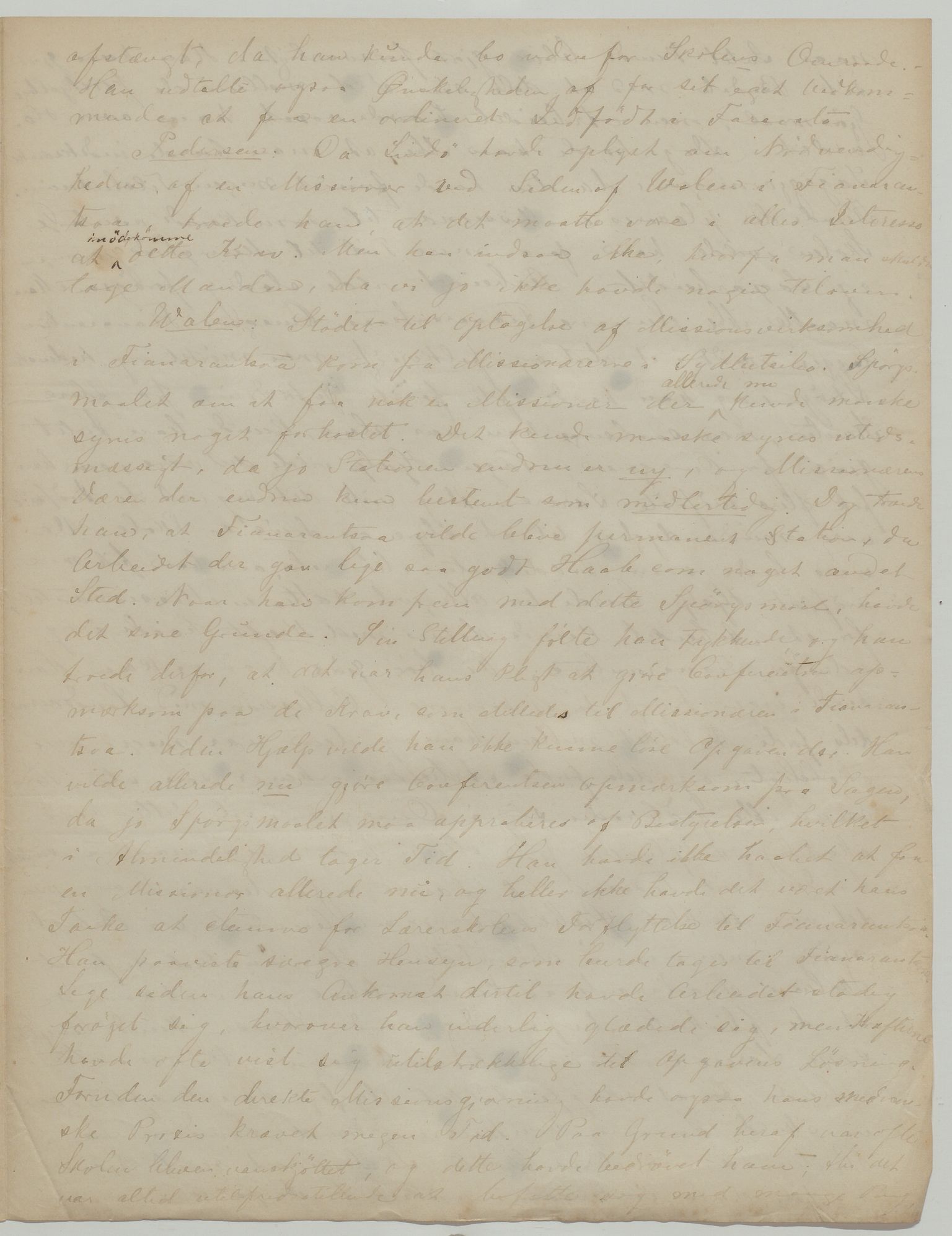 Det Norske Misjonsselskap - hovedadministrasjonen, VID/MA-A-1045/D/Da/Daa/L0035/0007: Konferansereferat og årsberetninger / Konferansereferat fra Madagaskar Innland., 1879