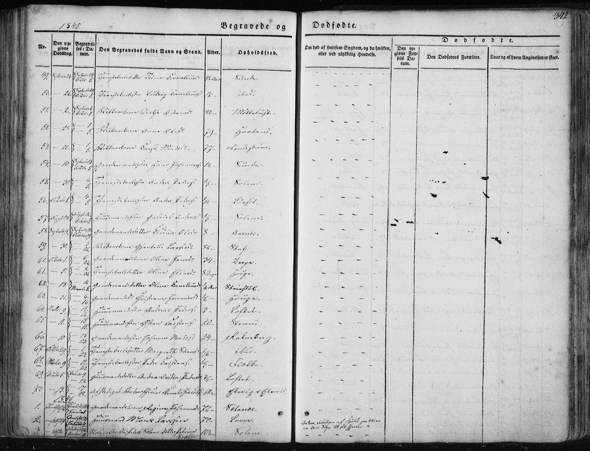 Fjaler sokneprestembete, AV/SAB-A-79801/H/Haa/Haaa/L0006: Parish register (official) no. A 6, 1835-1884, p. 342