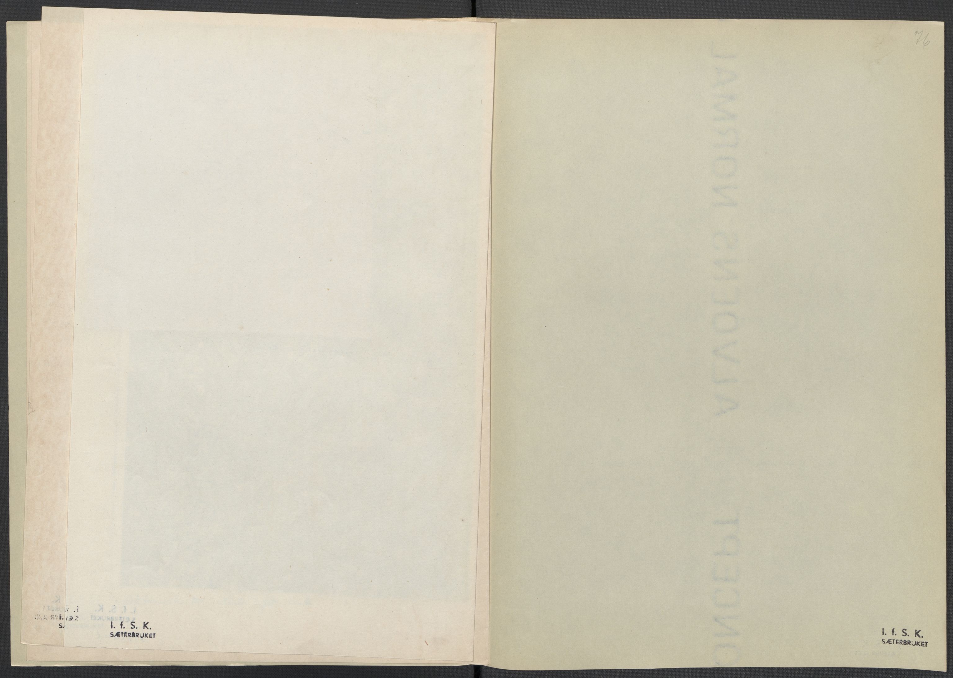 Instituttet for sammenlignende kulturforskning, AV/RA-PA-0424/F/Fc/L0008/0001: Eske B8: / Aust-Agder (perm XIX), 1932-1938, p. 76