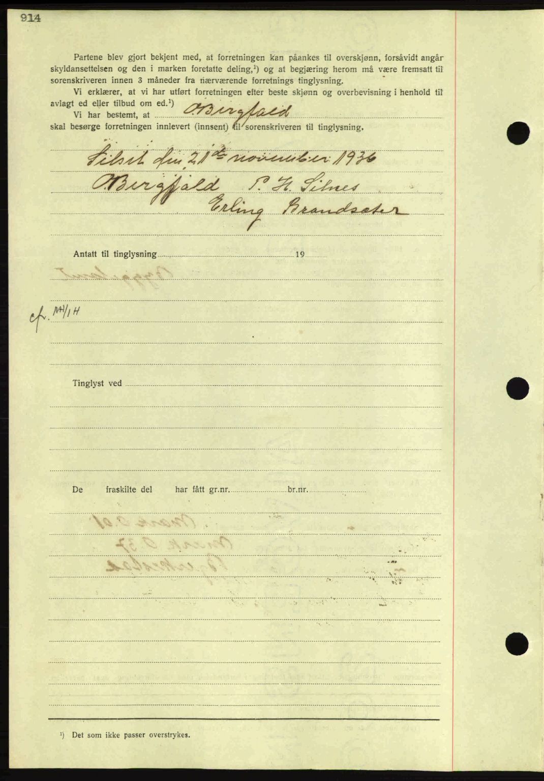 Nordmøre sorenskriveri, AV/SAT-A-4132/1/2/2Ca: Mortgage book no. A80, 1936-1937, Diary no: : 371/1937