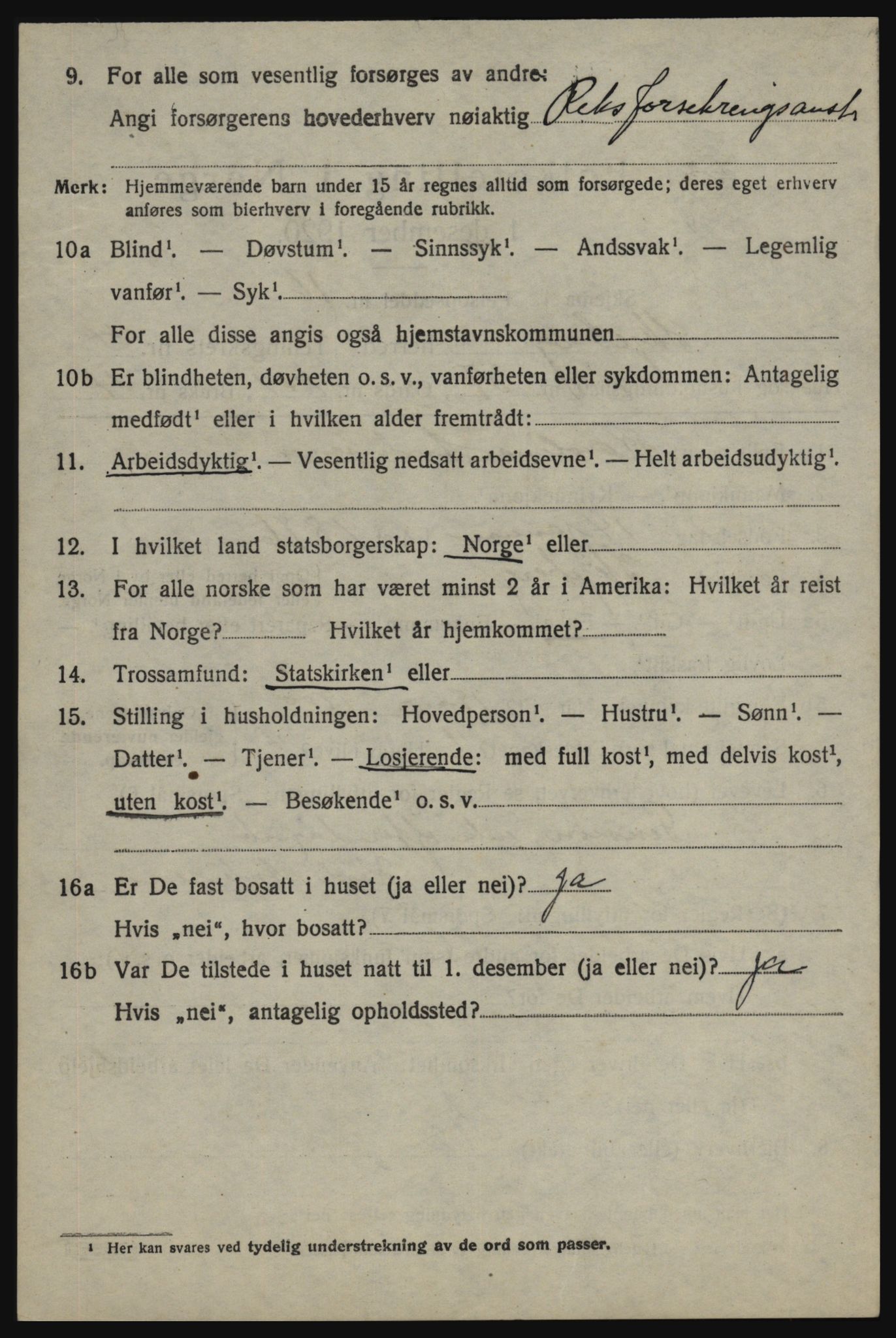 SAO, 1920 census for Skjeberg, 1920, p. 5416