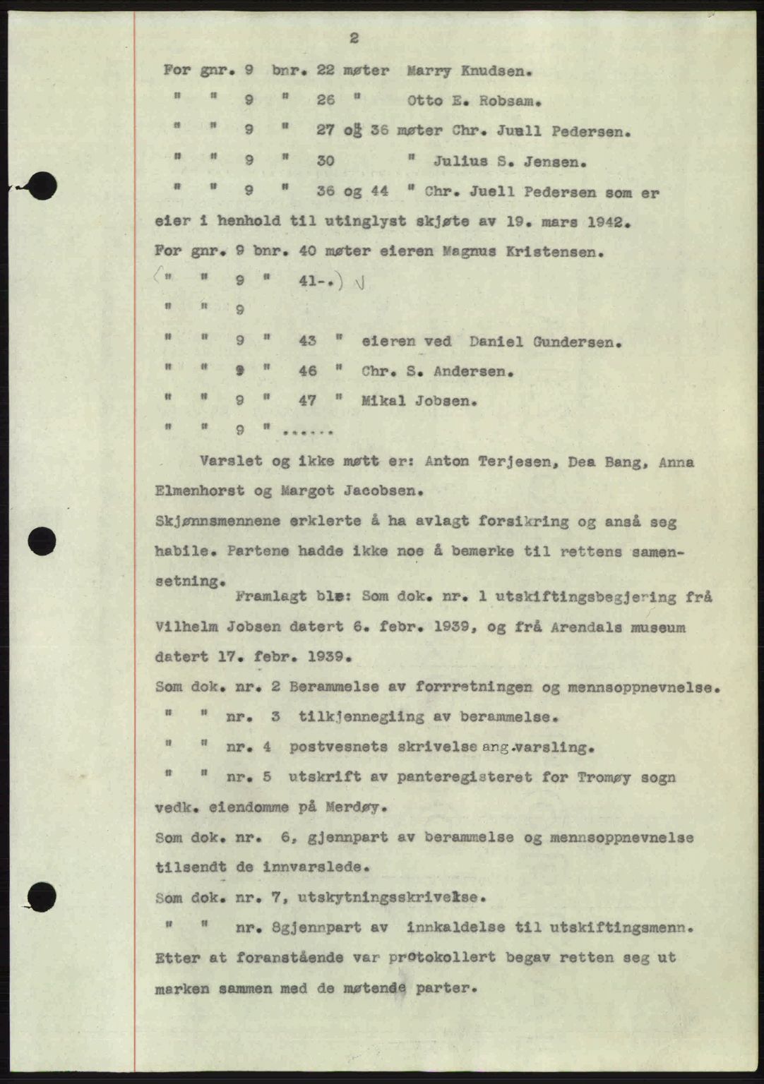 Nedenes sorenskriveri, AV/SAK-1221-0006/G/Gb/Gba/L0056: Mortgage book no. A8, 1946-1947, Diary no: : 151/1947