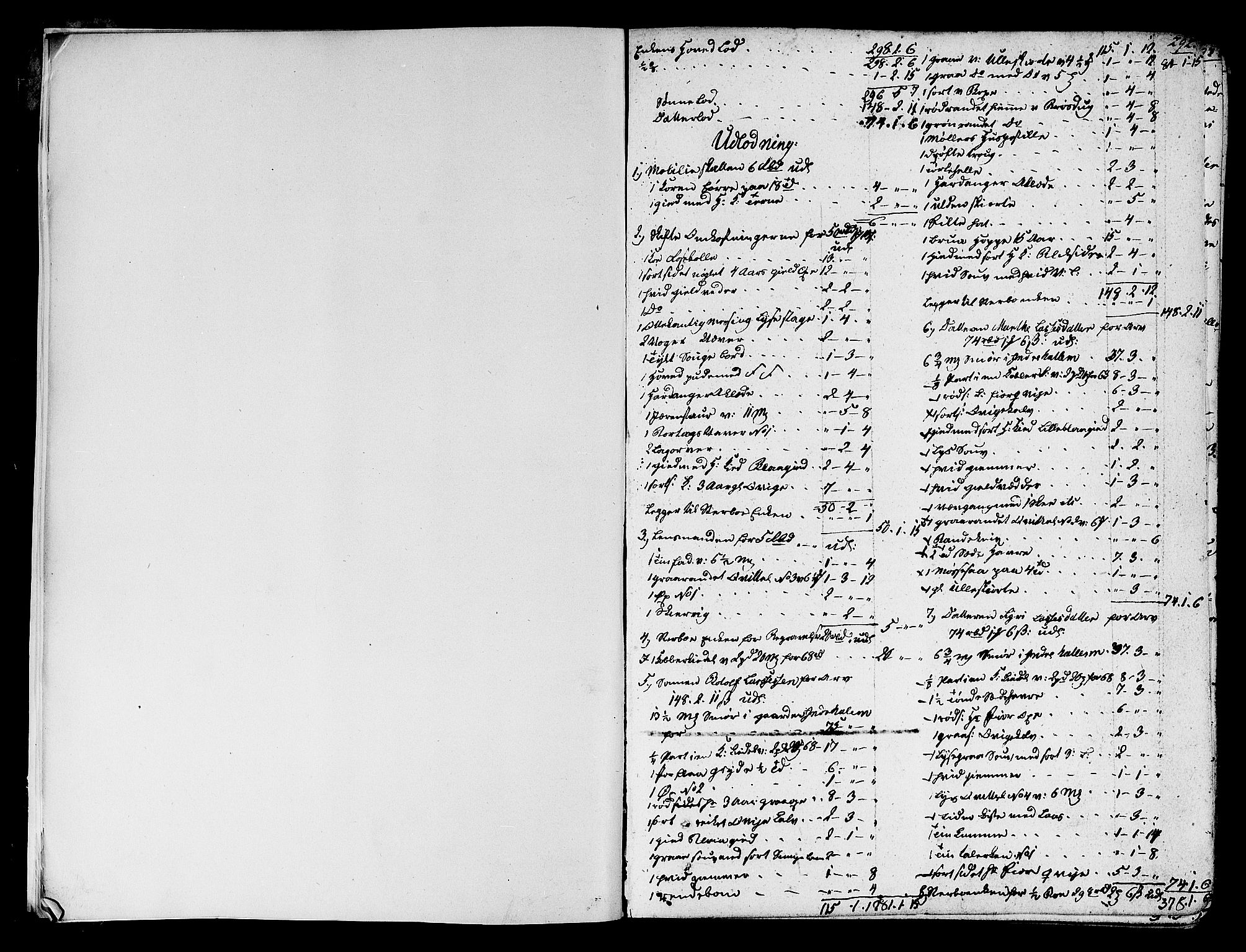 Sunnfjord tingrett, SAB/A-3201/1/H/Ha/Hac/L0016b: Skifteprotokoll, folio 292-573, 1814-1821, p. 291b-292a