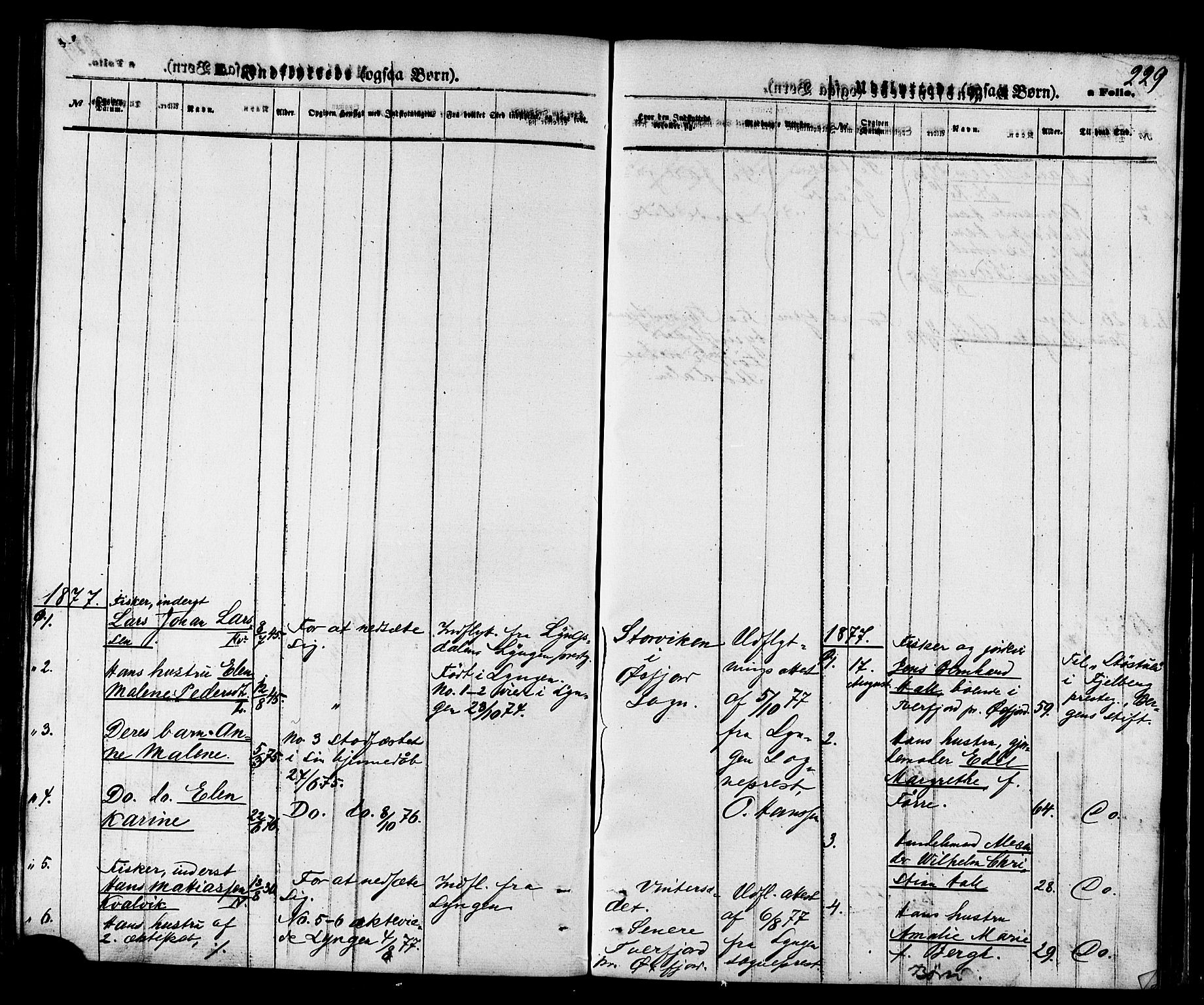 Loppa sokneprestkontor, SATØ/S-1339/H/Ha/L0005kirke: Parish register (official) no. 5, 1869-1878, p. 229