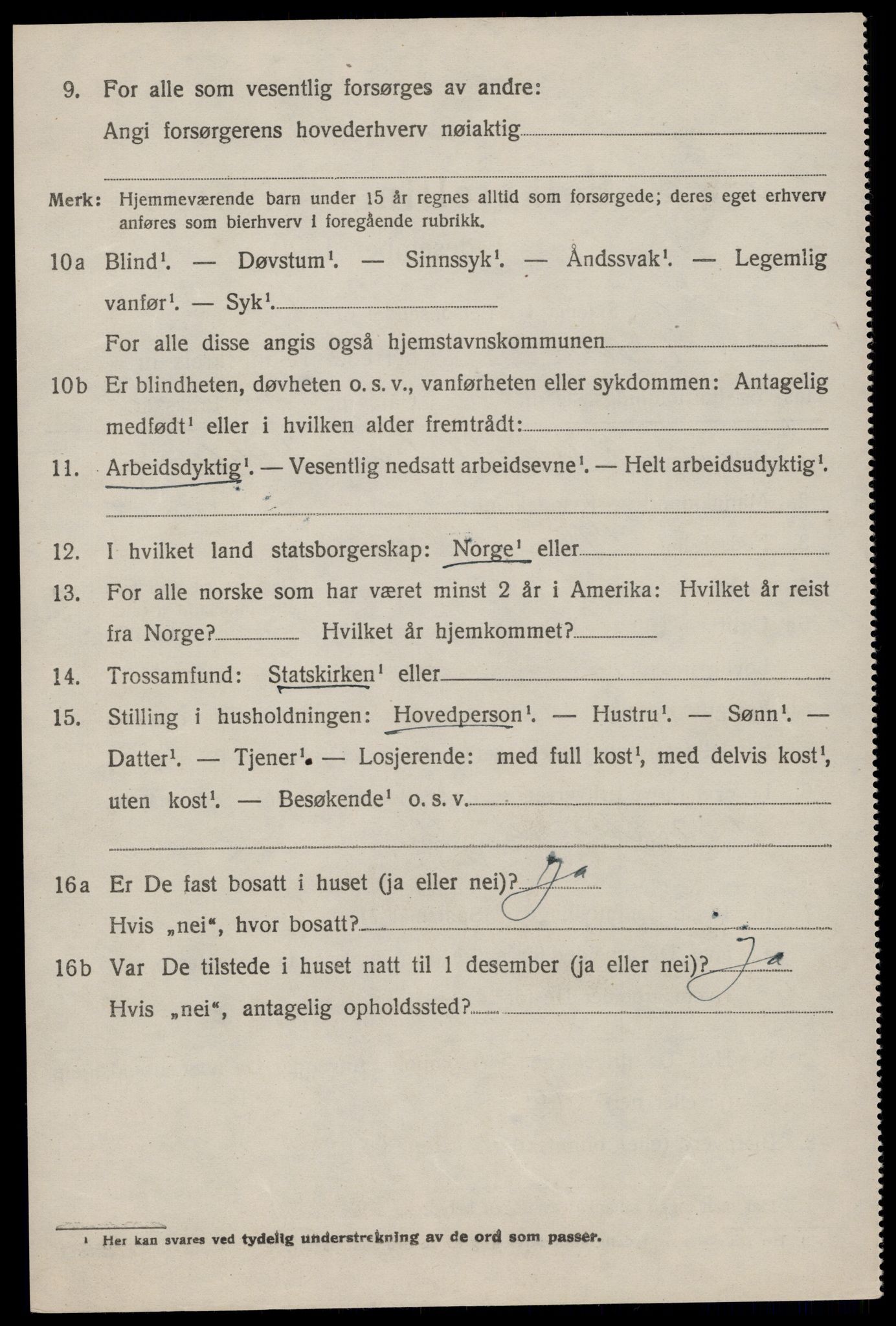 SAKO, 1920 census for Tinn, 1920, p. 7951