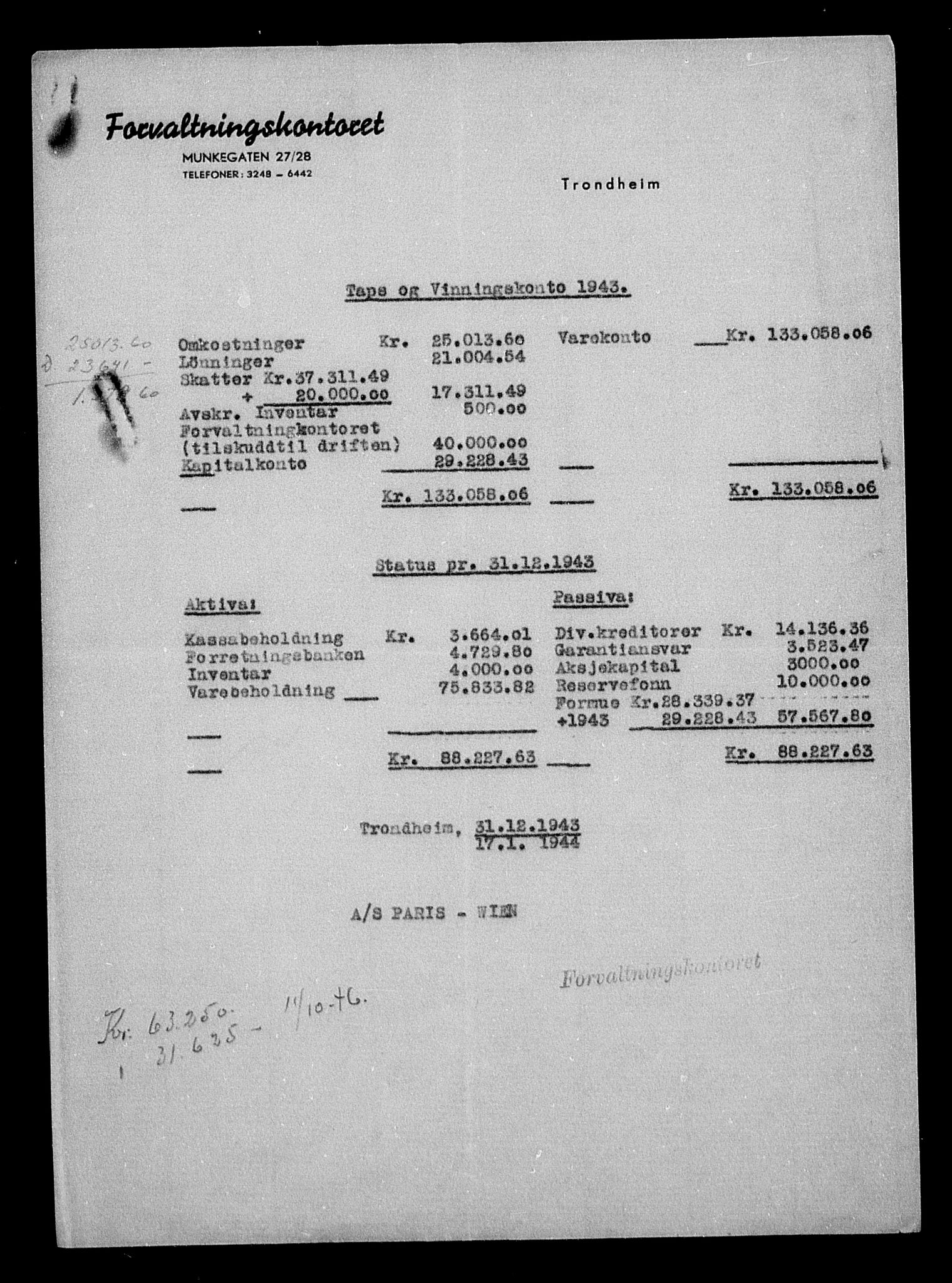 Justisdepartementet, Tilbakeføringskontoret for inndratte formuer, AV/RA-S-1564/H/Hc/Hca/L0906: --, 1945-1947, p. 583