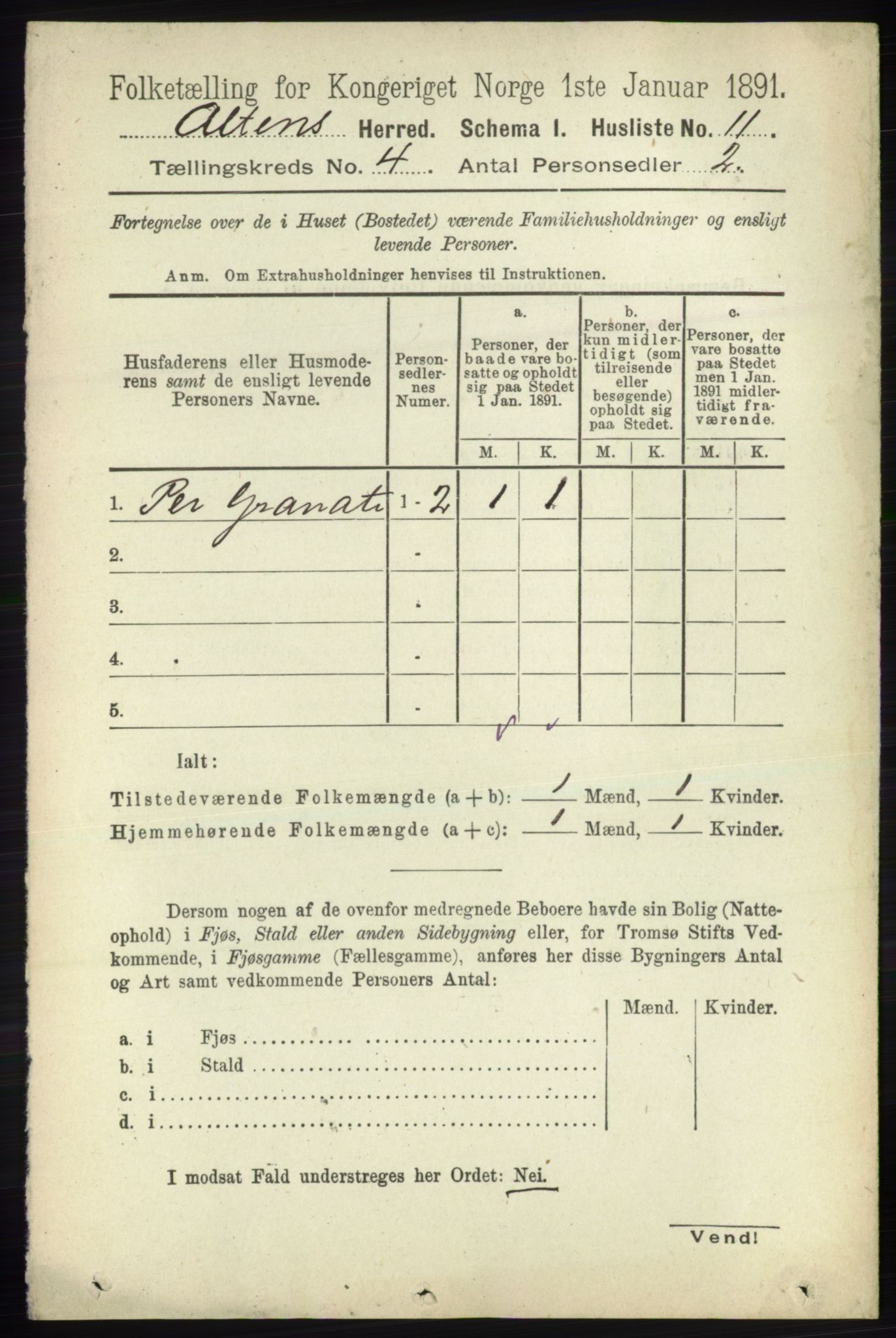 RA, 1891 census for 2012 Alta, 1891, p. 1321