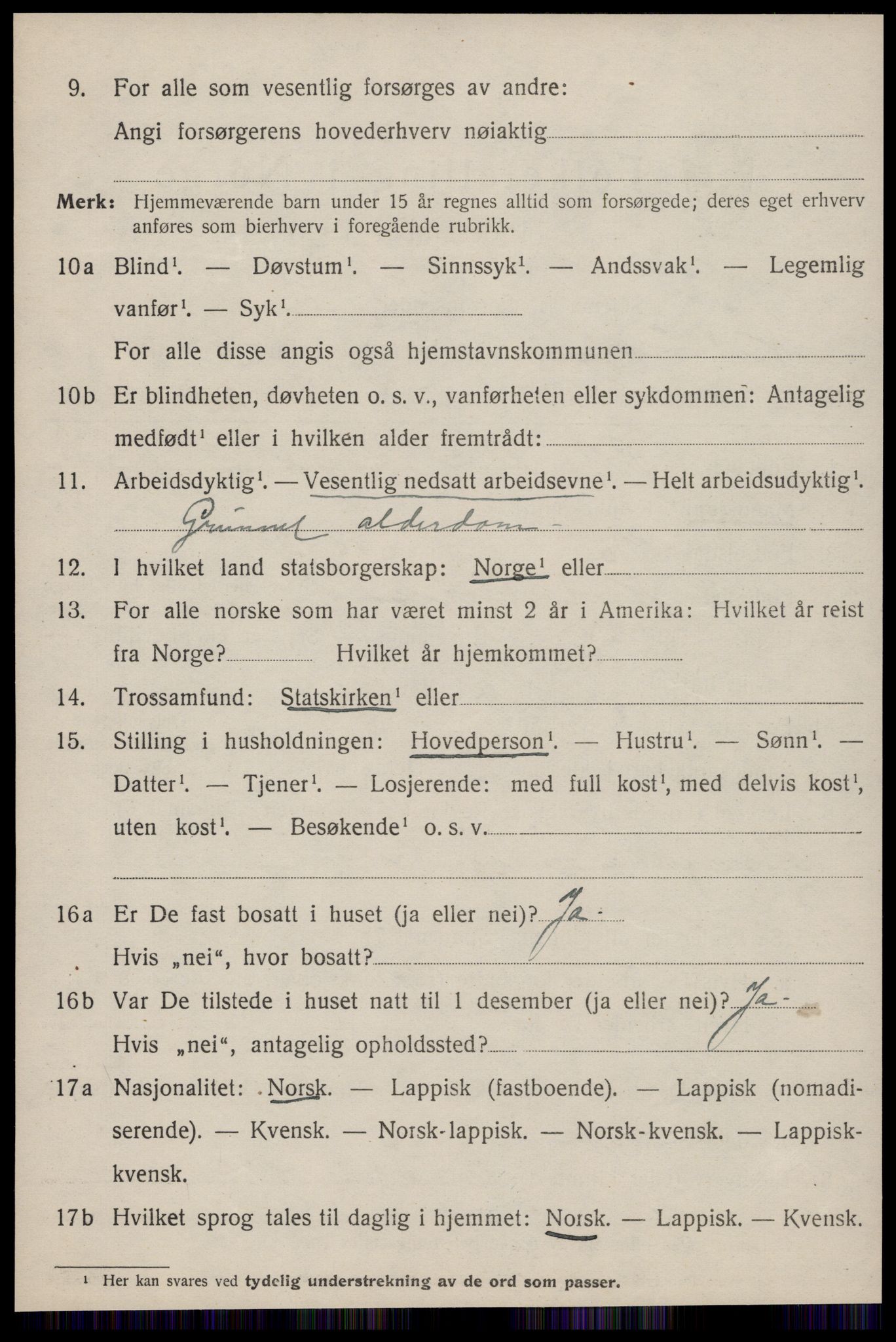 SAT, 1920 census for Nord-Frøya, 1920, p. 8166