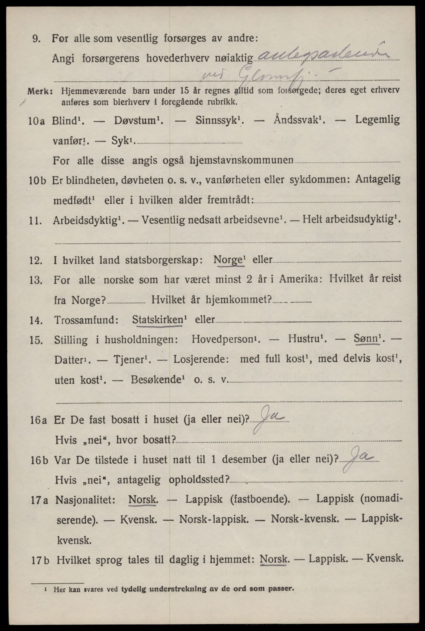 SAT, 1920 census for Hol, 1920, p. 1782